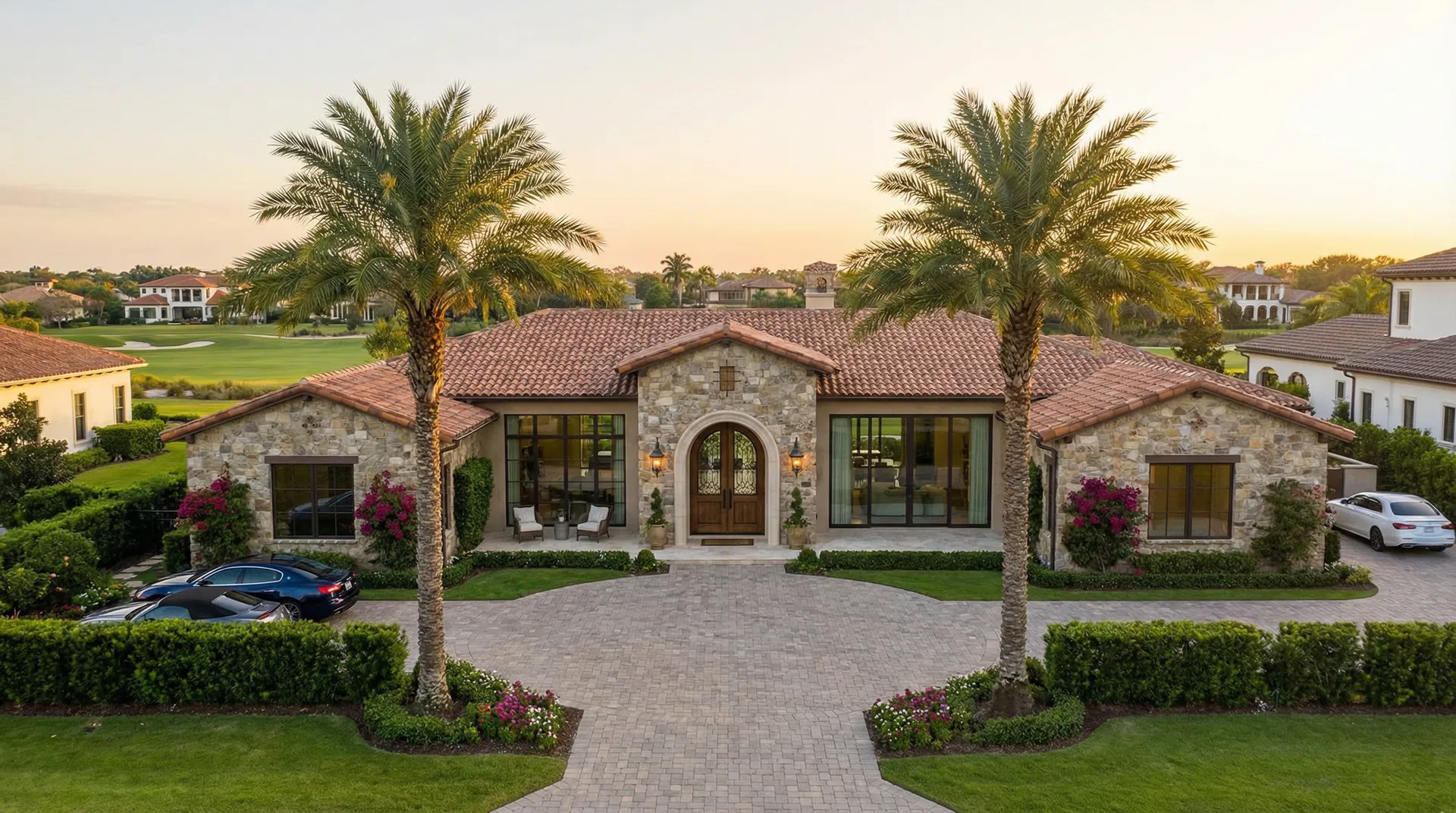 Fachada — Estilo Toscano Moderno