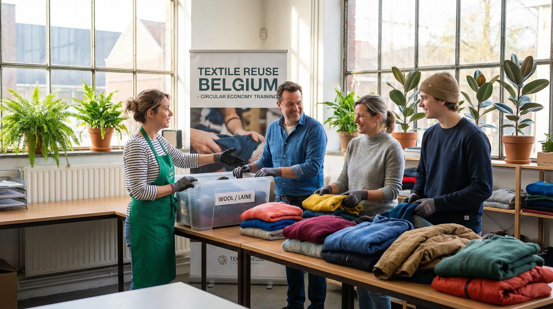 INOVA VIP — Formation Tri Textile de Seconde Main | Bruxelles
