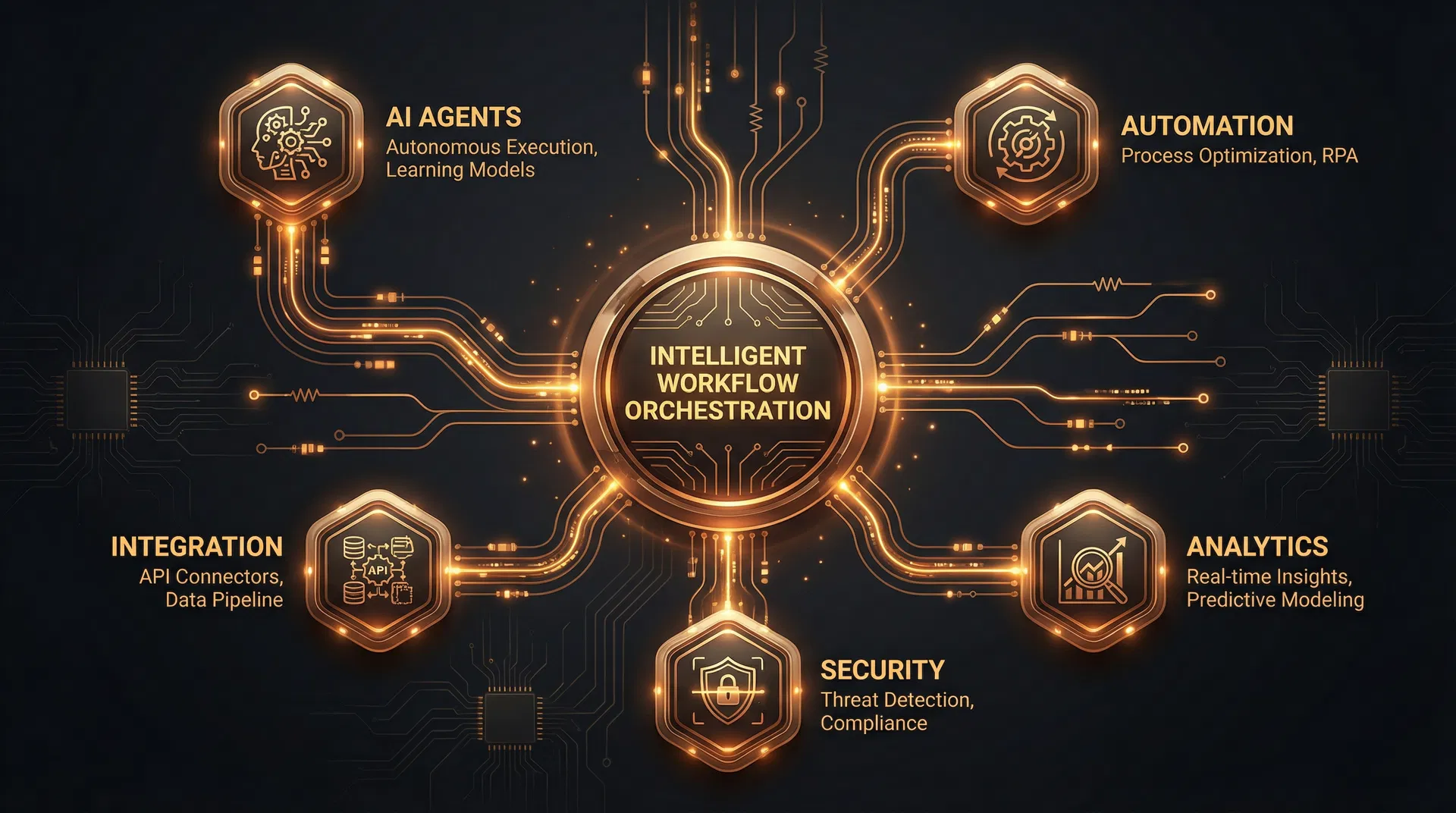 Flow Forge AI workflow automation diagram