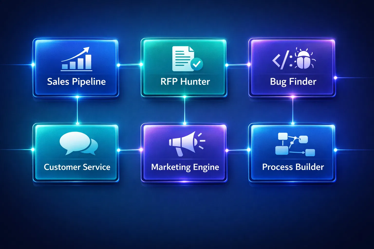 Interconnected modules