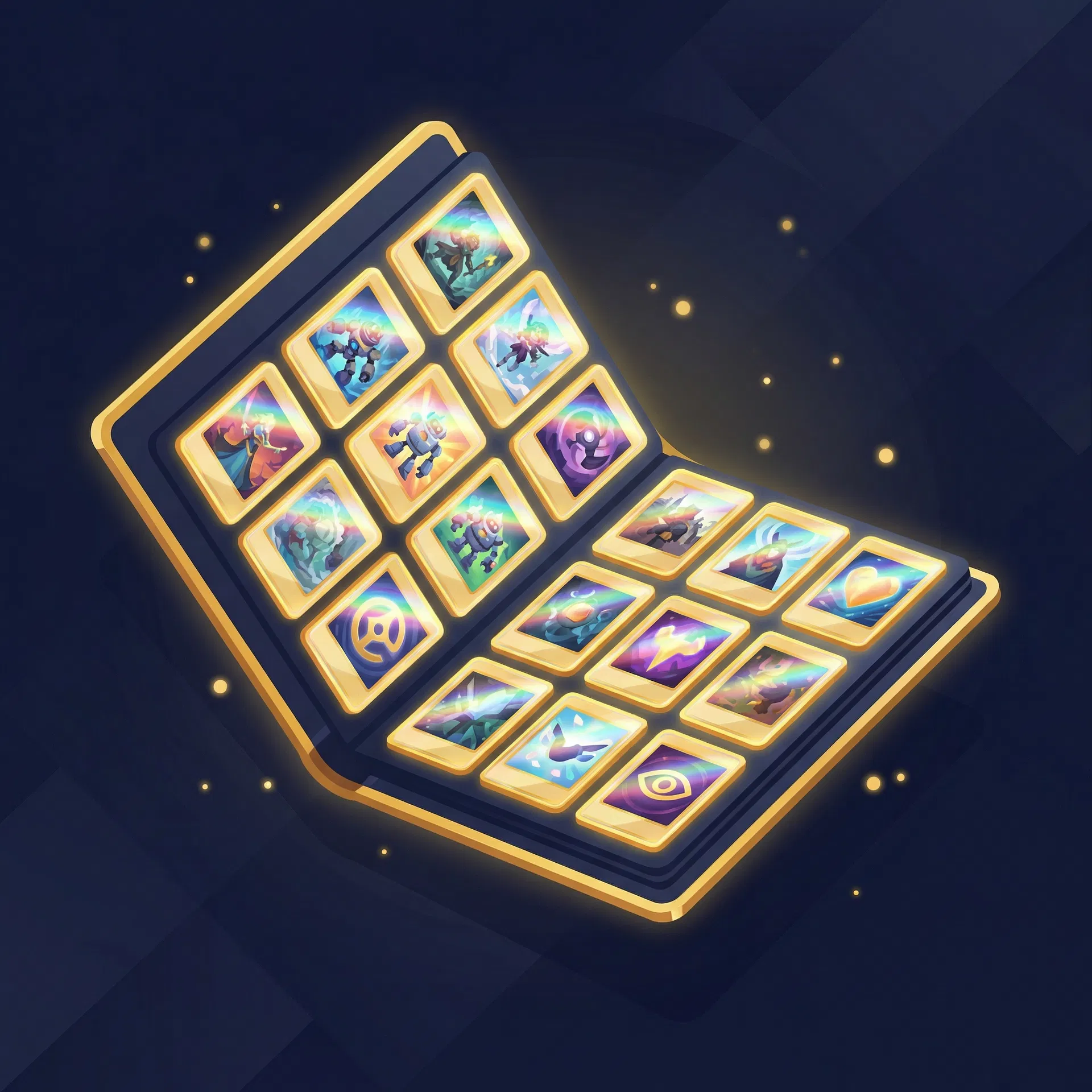 Álbum digital de cartas TCG