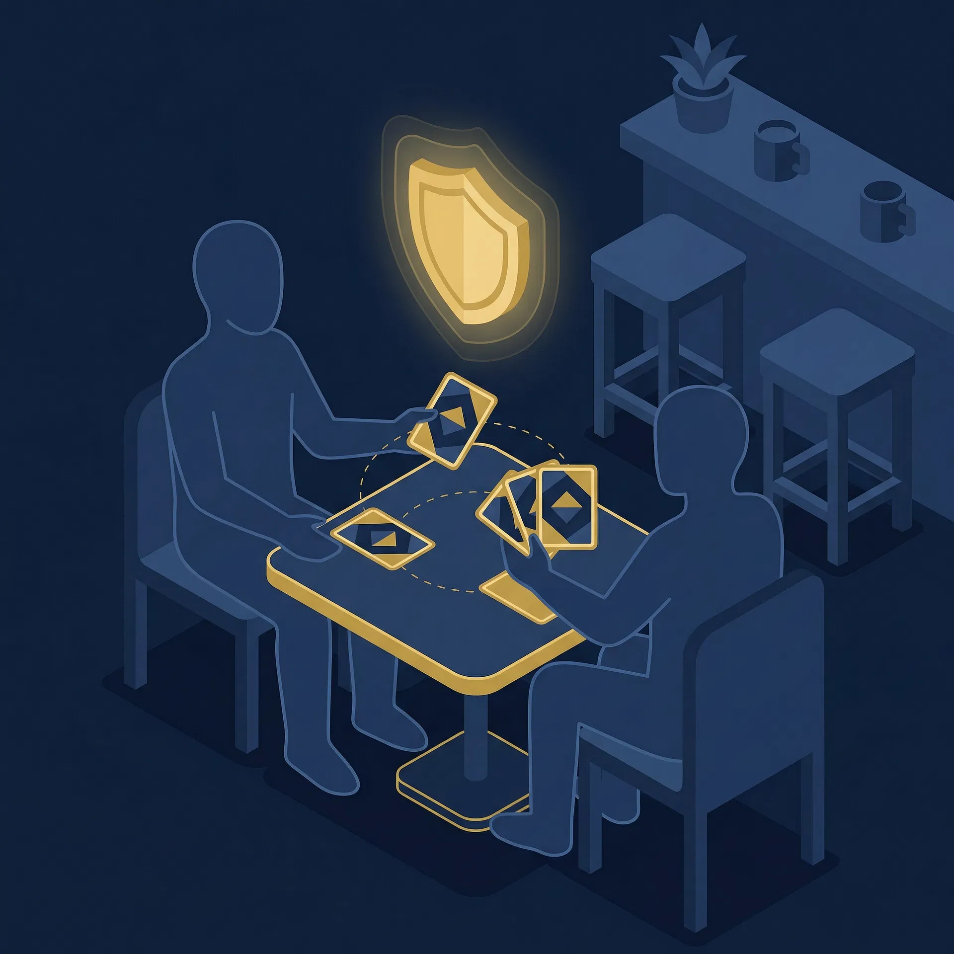 Troca segura de cartas TCG entre jogadores