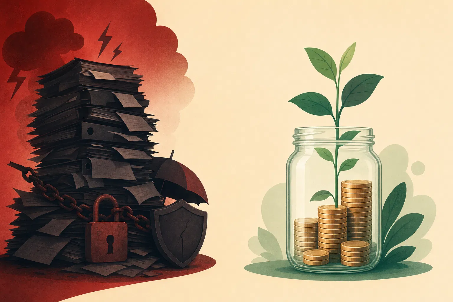 Vergleich: Teure Versicherungsprodukte vs. transparente ETF-Sparpläne