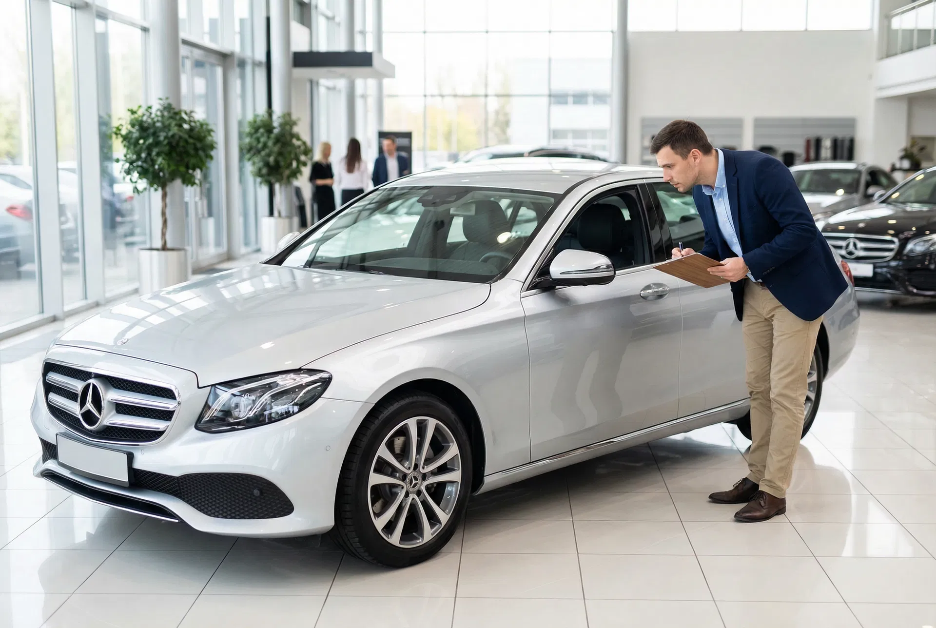 SwissReturn Check Sachverständiger bei der Fahrzeugbewertung