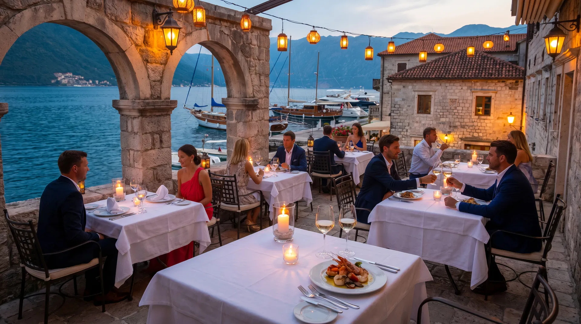 Restaurants, Bars und Clubs in Montenegro – Empfehlungen für Budva, Kotor, Tivat und Herceg Novi