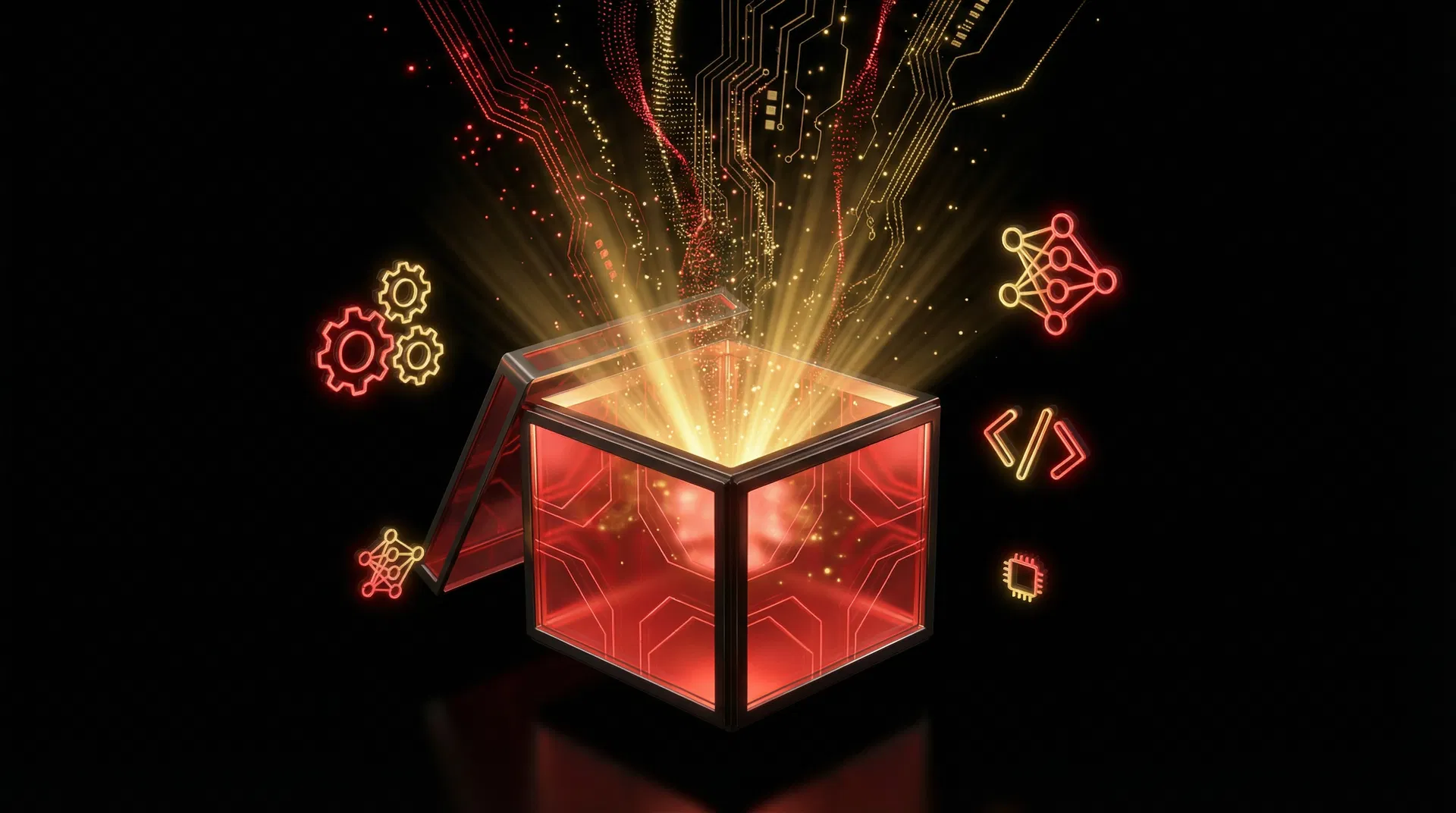 Futuristic AI Landscape