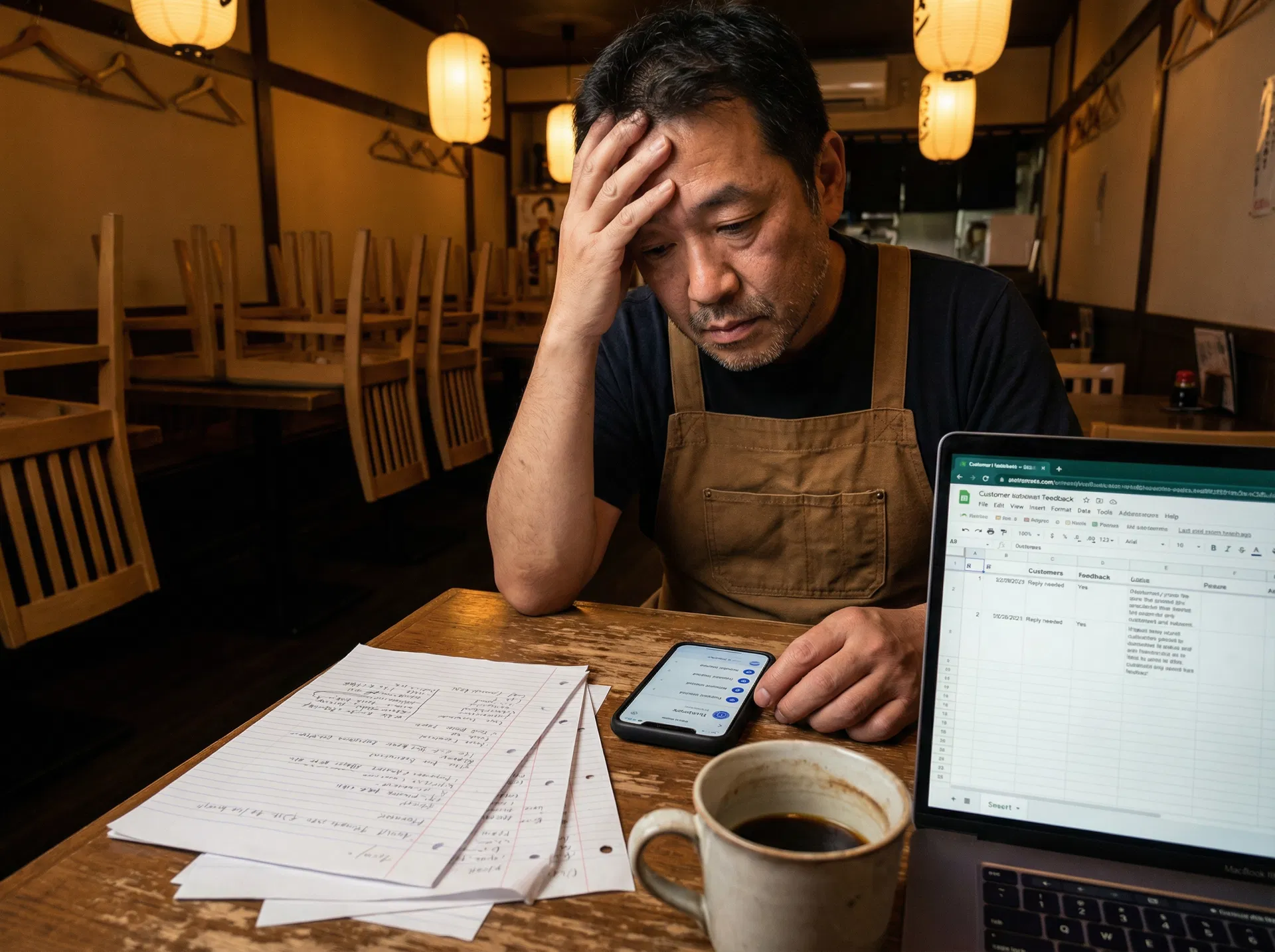 MEO運用に追われるマーケティング担当者