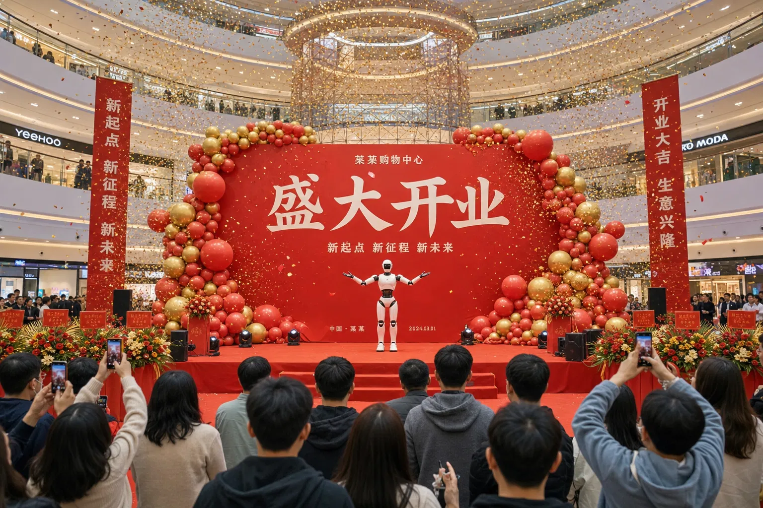 商场开业庆典