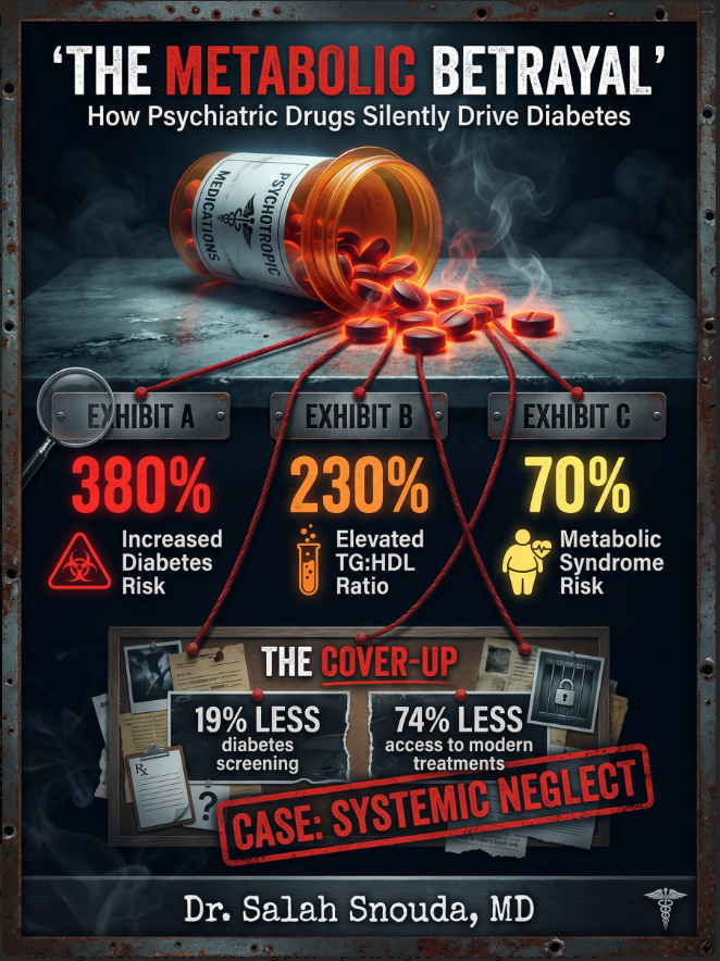 The Metabolic Betrayal: How Psychiatric Drugs Can Silently Drive Diabetes - diabetes reversal blog article