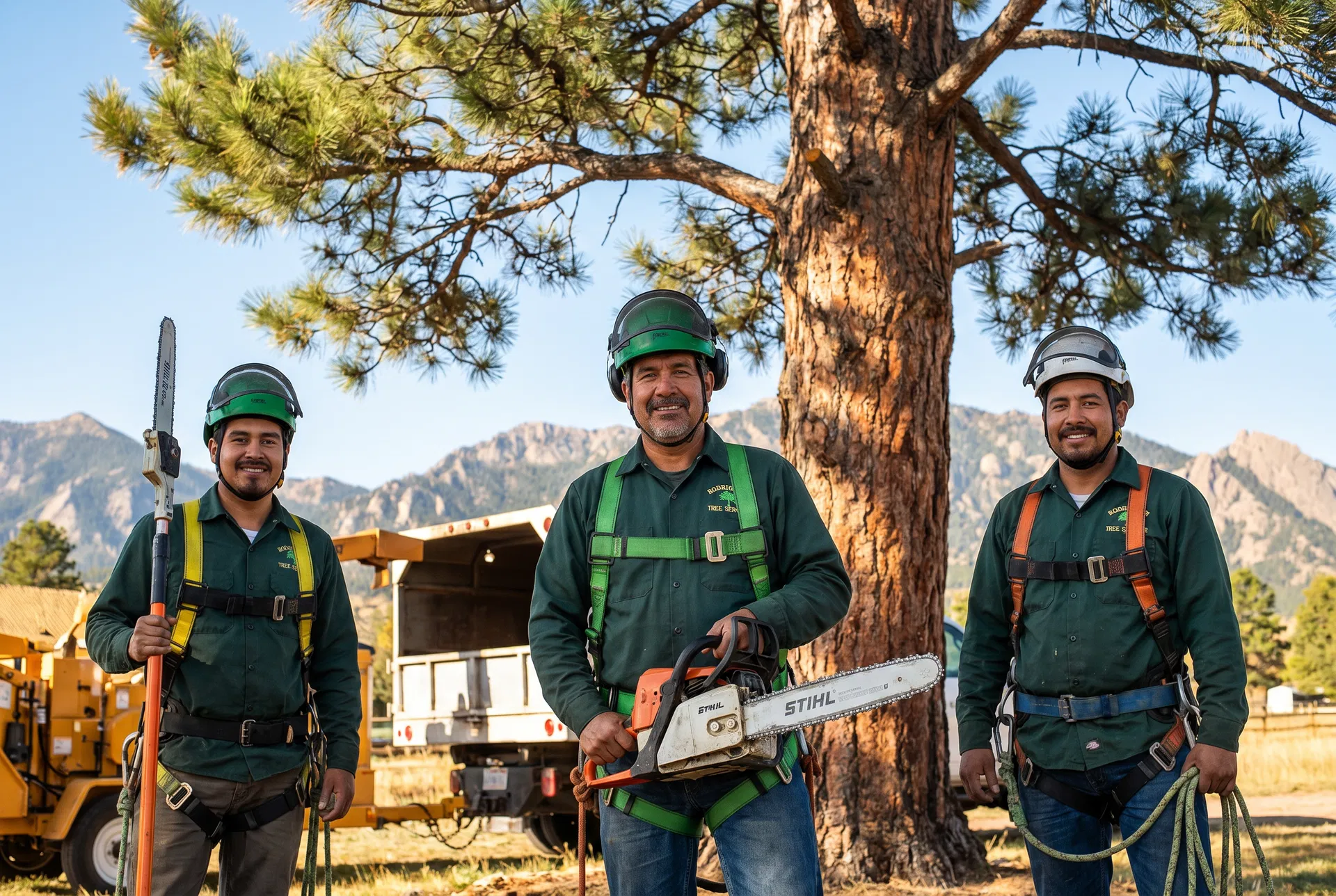Gems Tree Services crew in Colorado Springs