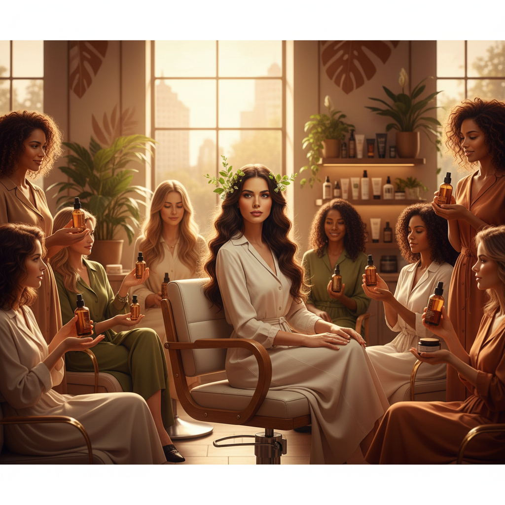 A Ascensão da Beleza Sustentável: Como o Mercado Capilar Abraça a Inovação Verde