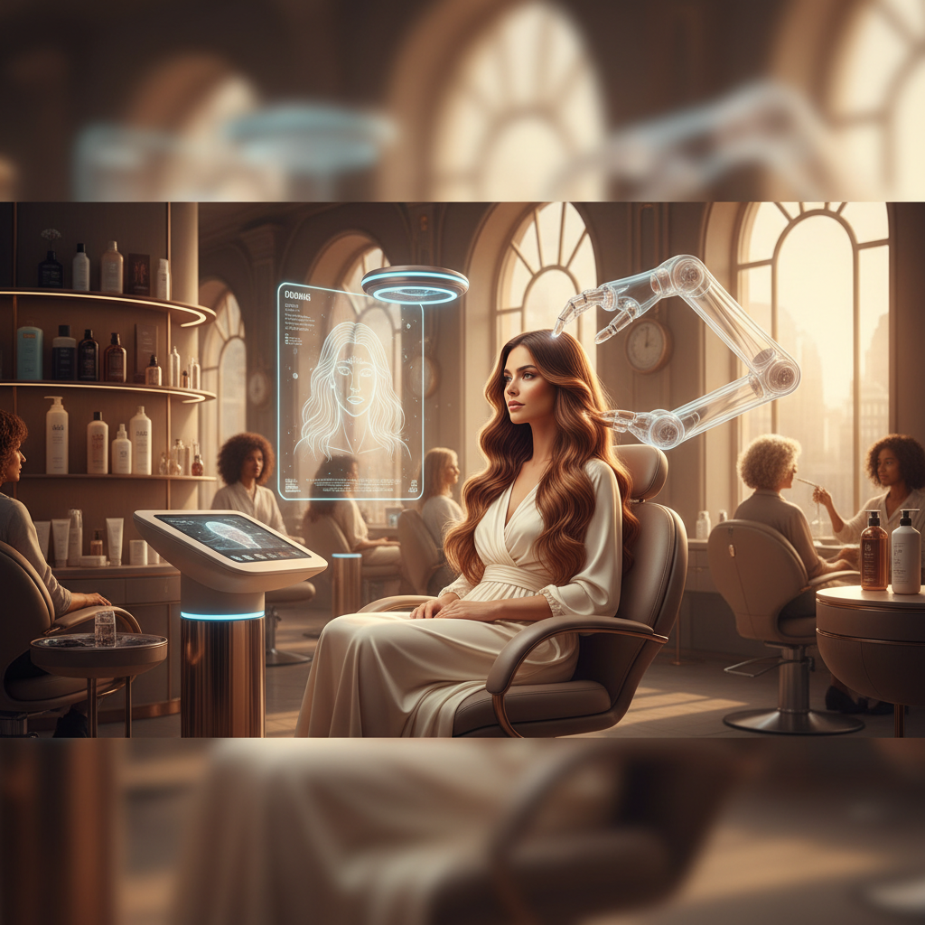 A Revolução Silenciosa: Como a Inteligência Artificial Redefine a Saúde Capilar e o Mercado de Alongamentos em 2026