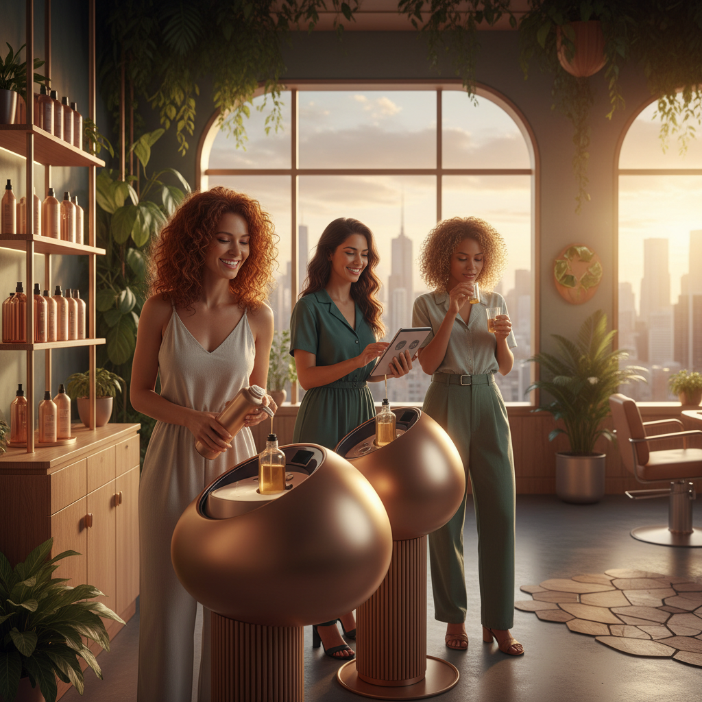 A Revolução da Personalização no Cuidado Capilar: Tecnologia e Sustentabilidade Redefinem a Saúde dos Fios