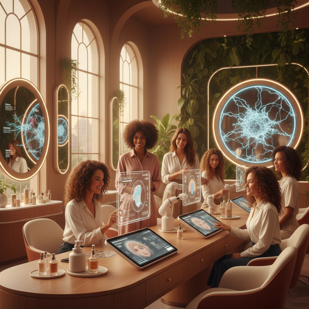 Inteligência Artificial Redefine o Mercado da Beleza Capilar: Personalização e Sustentabilidade em Foco