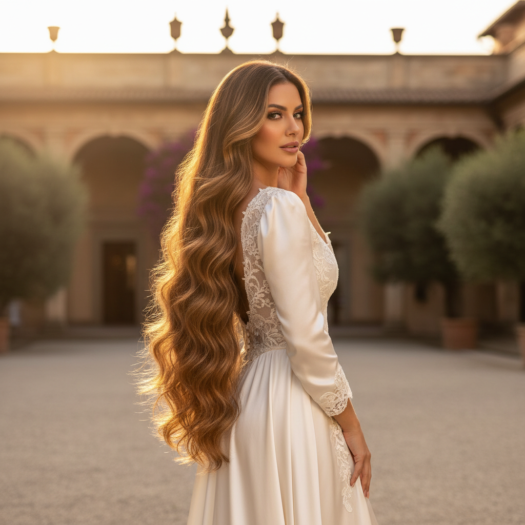 Nó Italiano: A Arte da Naturalidade e Elegância no Alongamento Capilar