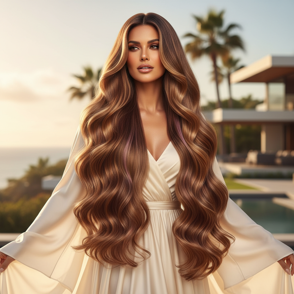 Cabelos Alongados em 2026: As Cores e Mechas que Vão Dominar a Cena