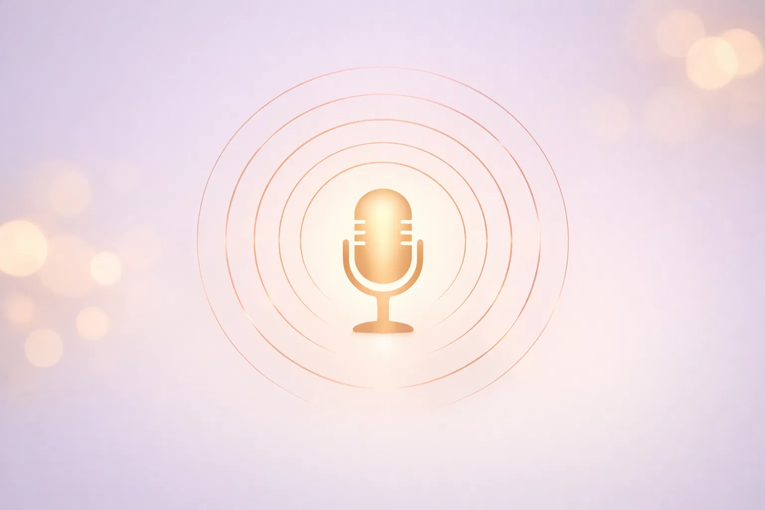 Podcast hero background