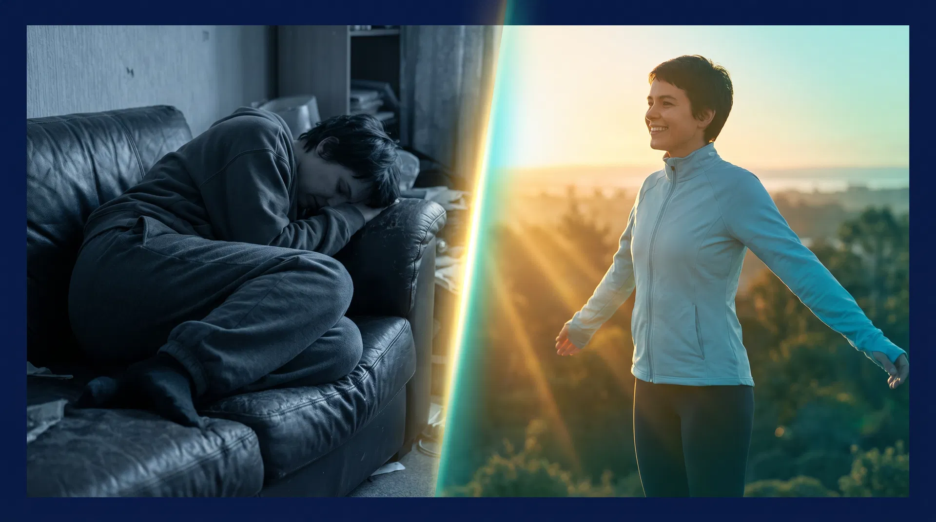 From pain and exhaustion to vitality and radiance