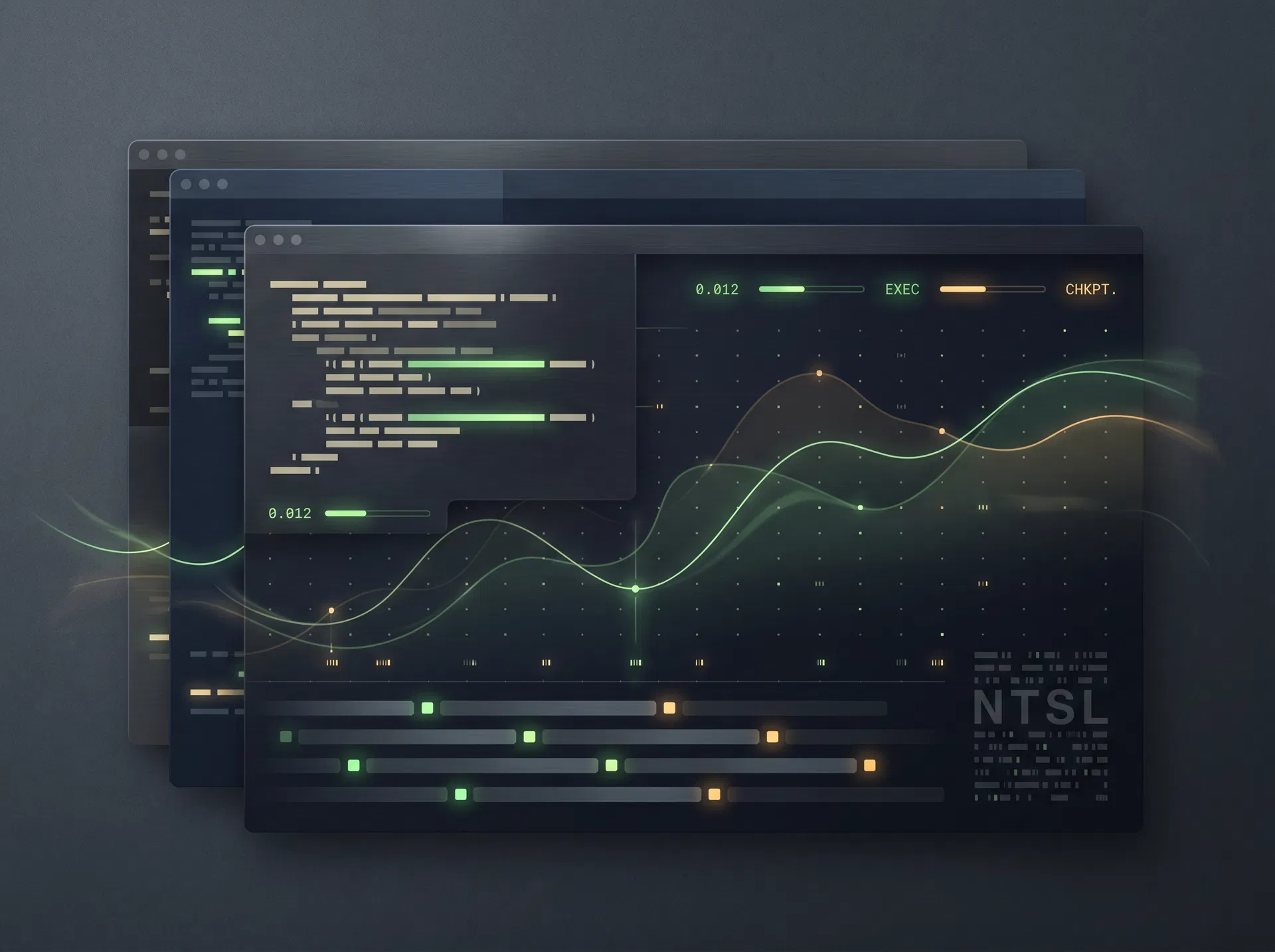 Painéis de código e sinais para referência de implementação NTSL