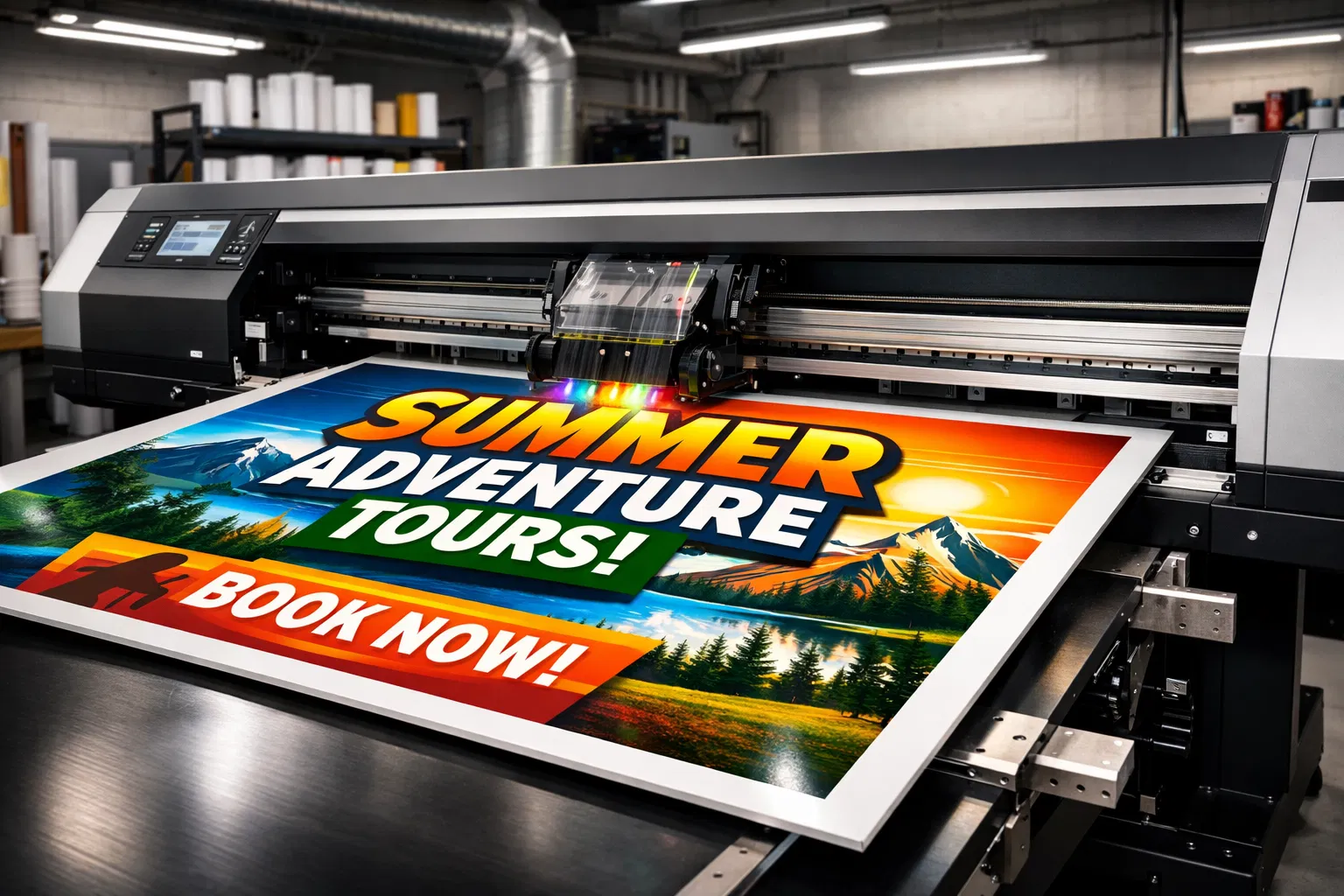 Plotter eco-solvente