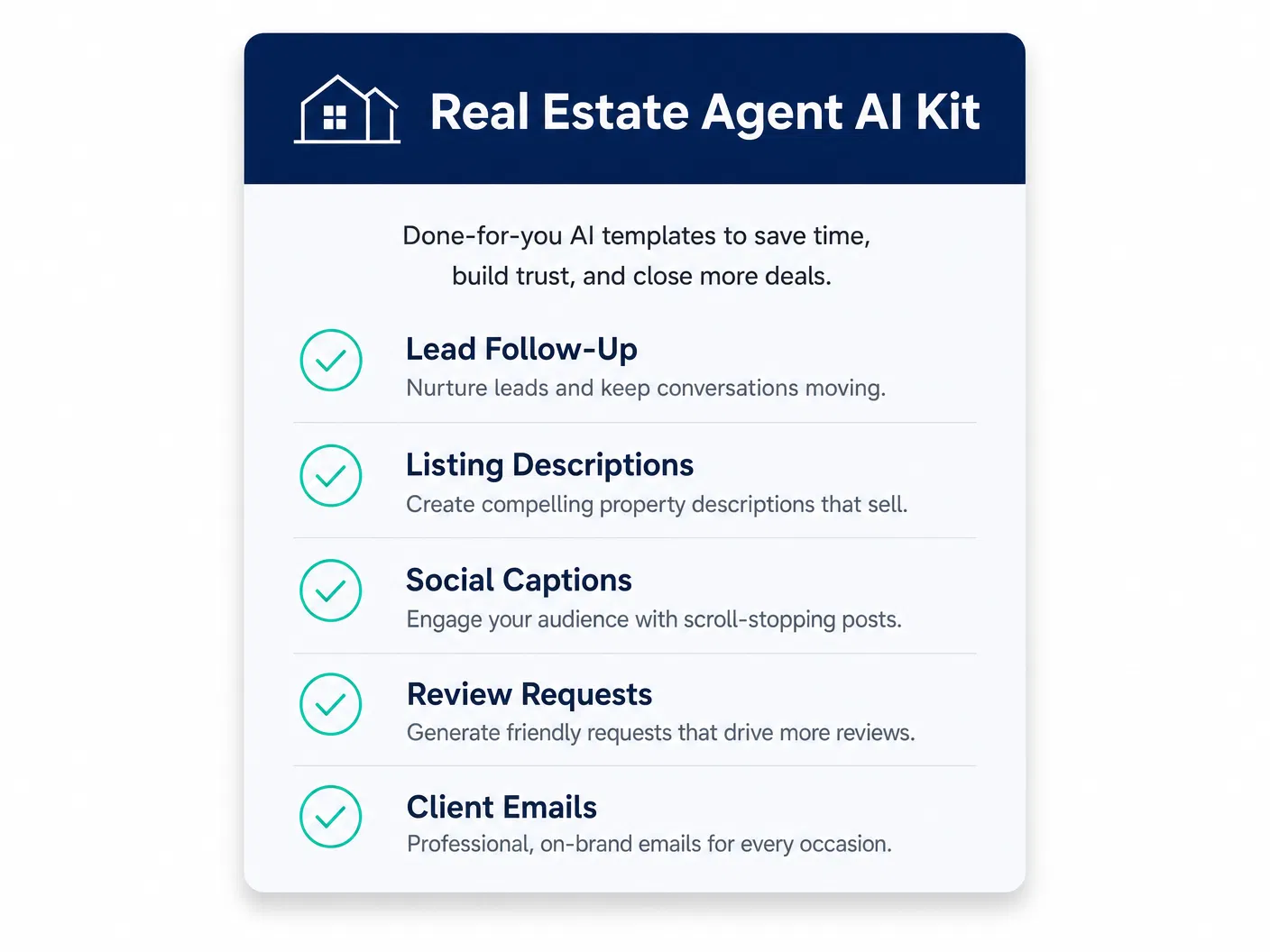 Real Estate Agent AI Kit