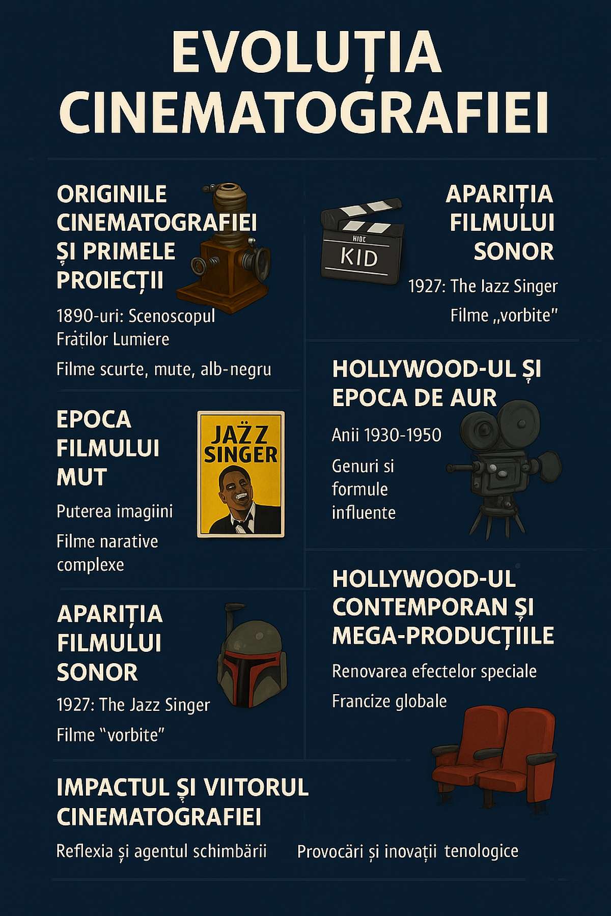 Magia Cinematografiei: De la Originile Filmului la Impactul său în Cultura Contemporană