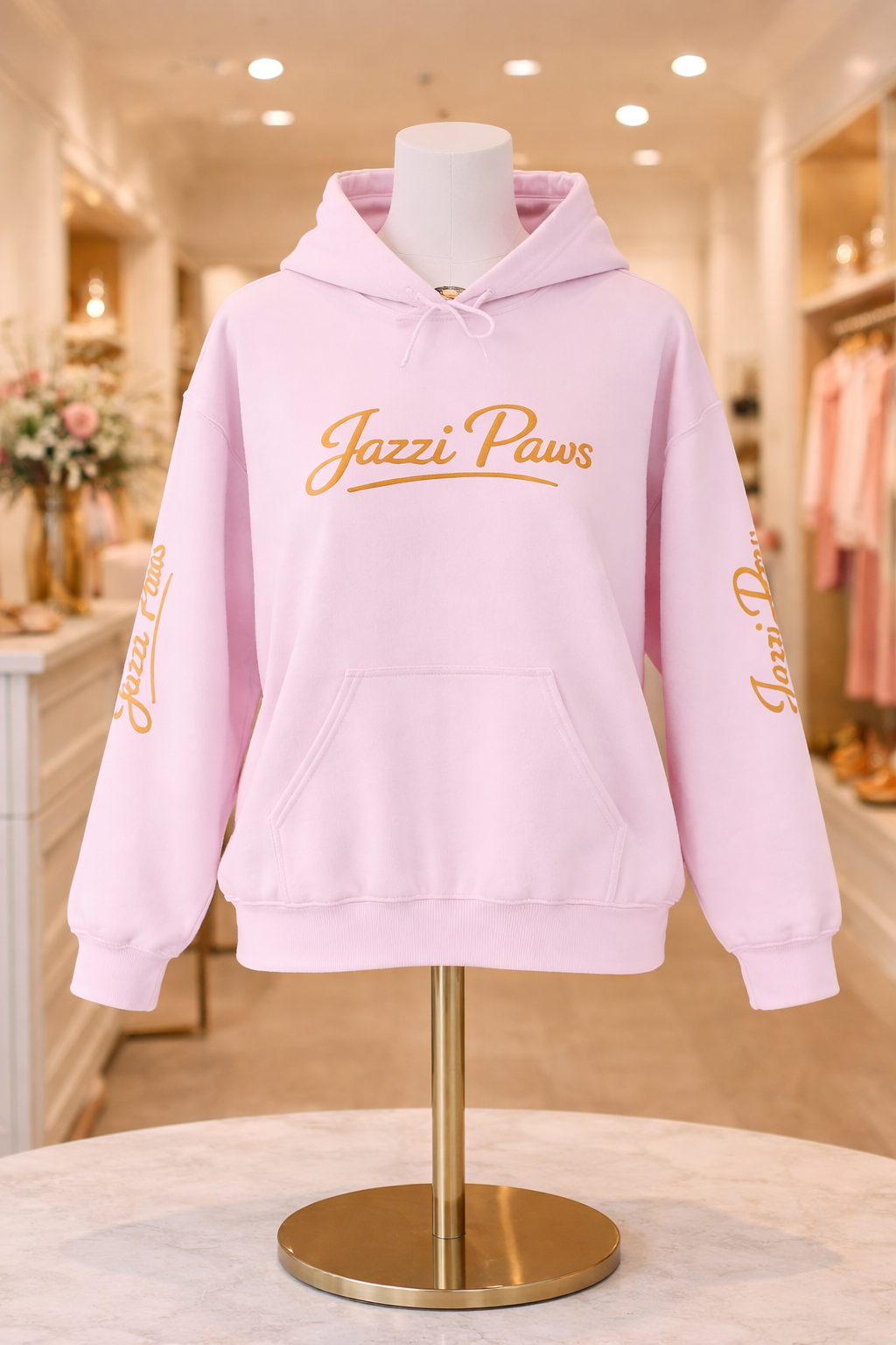Golden Retriever Hoodie | Jazzi Paws Blackout Pullover in Dark Heather - view 4 of 12