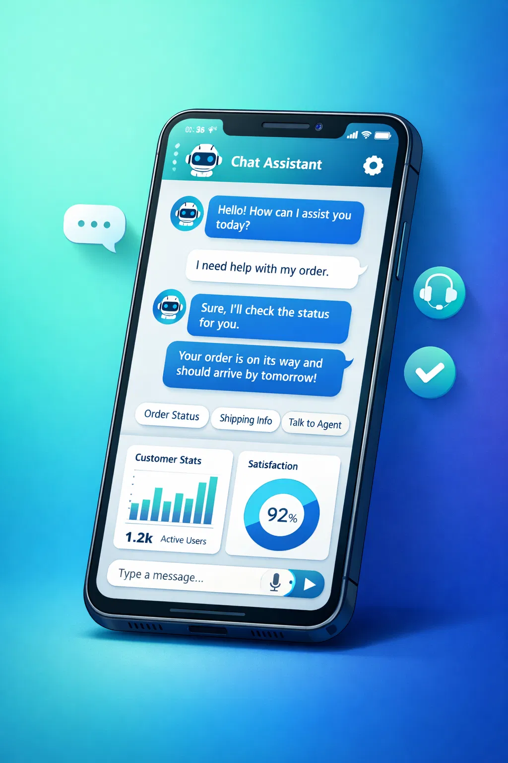 DizUp Chatbot Interface