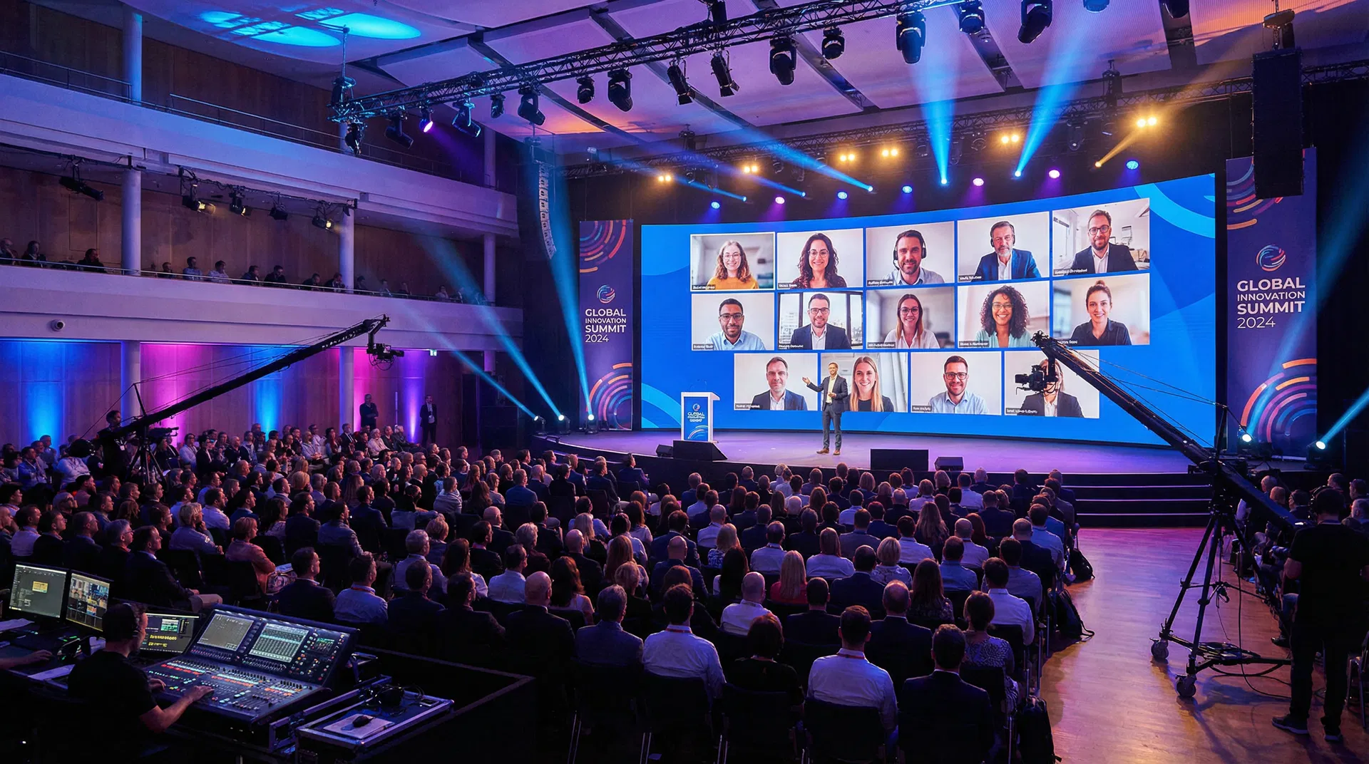 Transmissão de Aulas e Eventos Híbridos