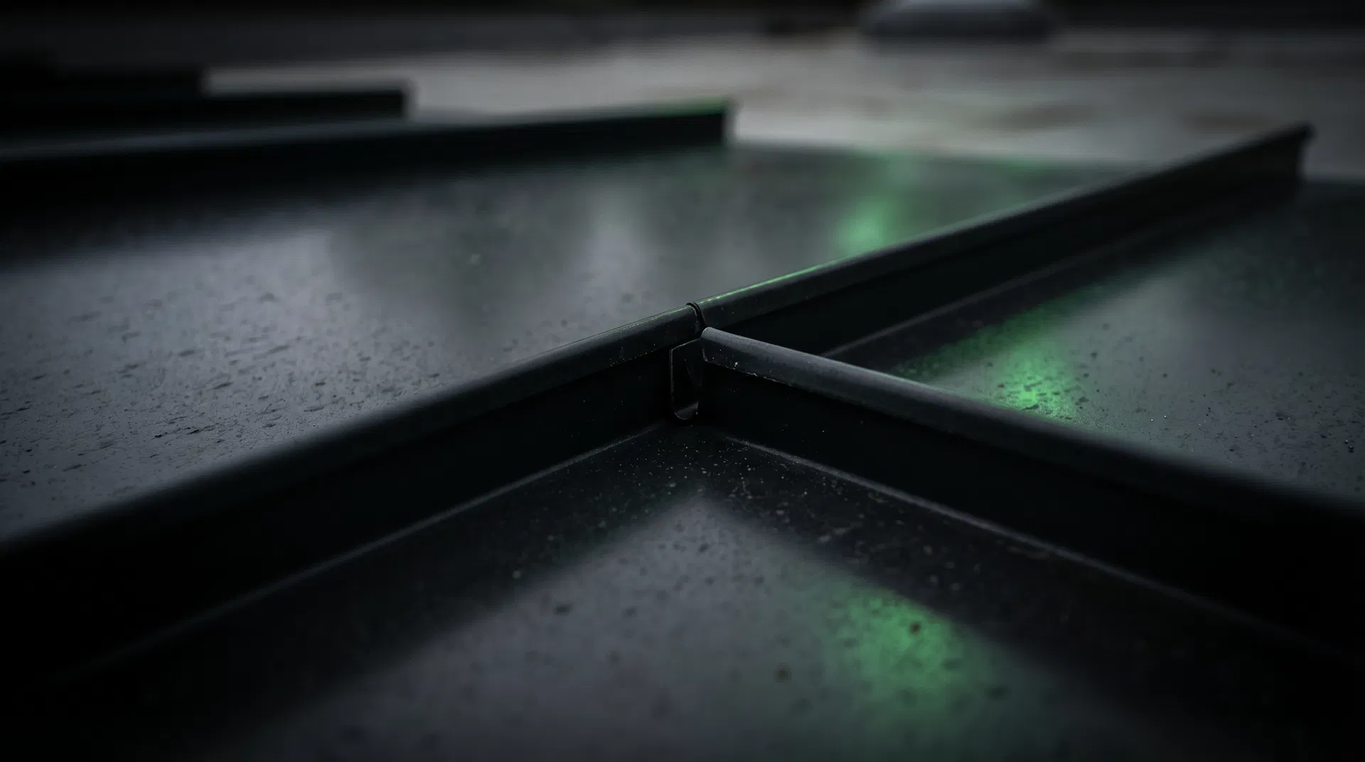 On-site metal panel fabrication