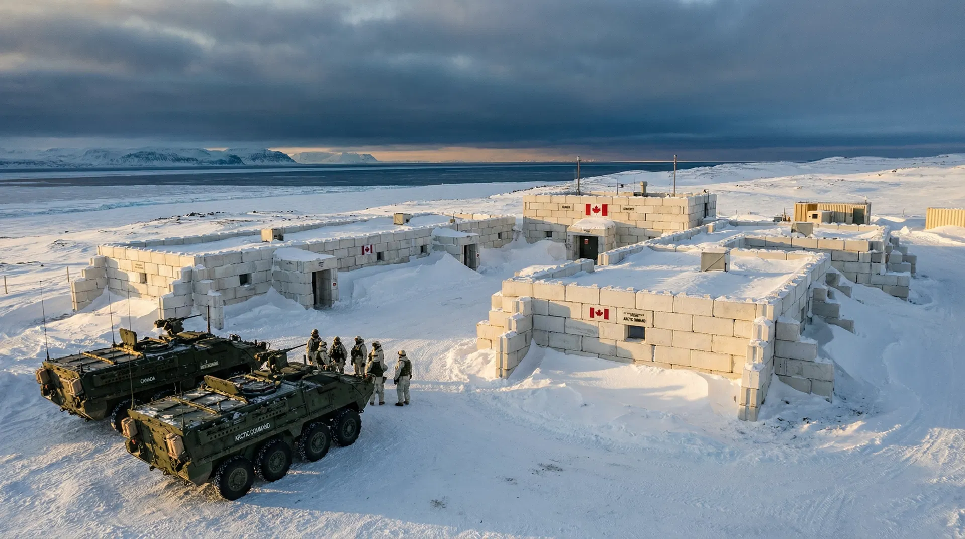 Arctic defence shelter