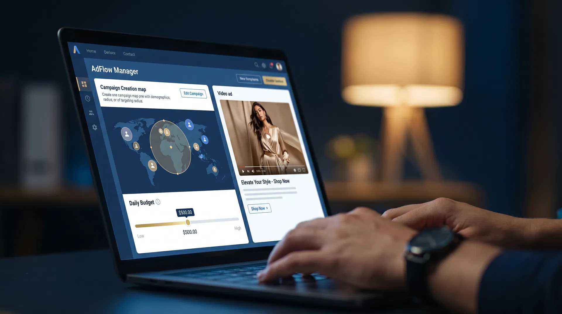 Criação de campanha no Facebook Ads