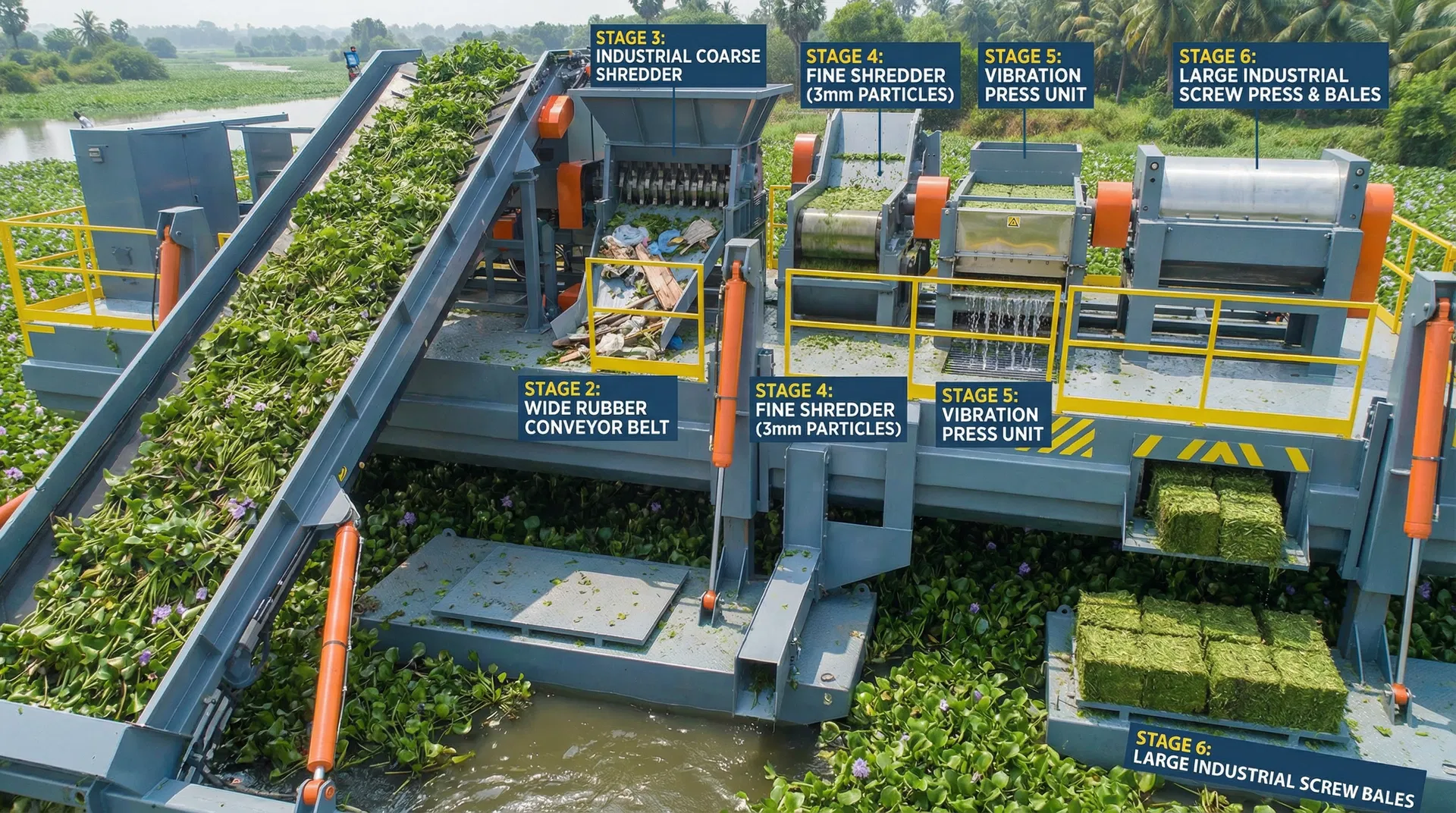 BioProdukte aus Wasserhyazinthen