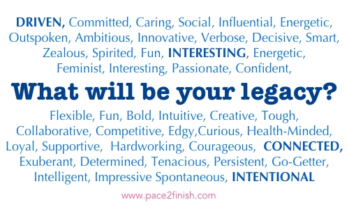 (L) What Will Be Your Legacy?