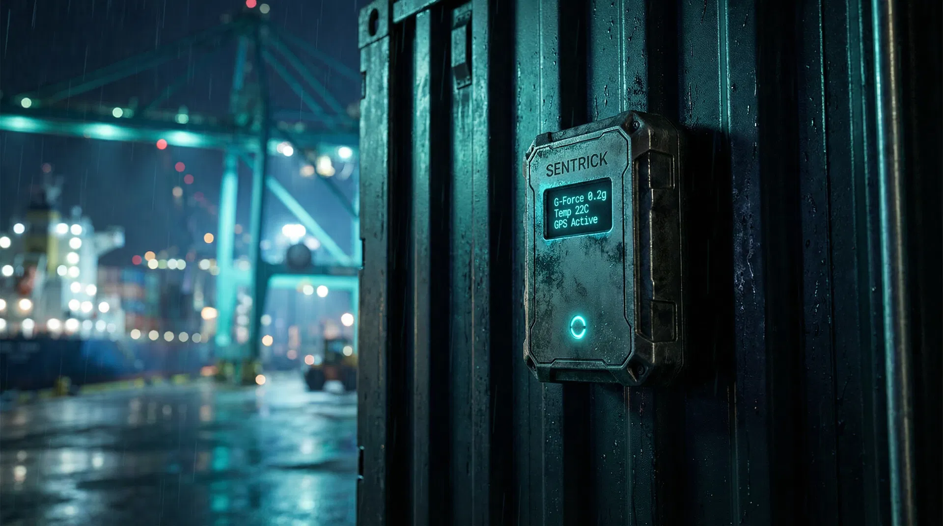 SENTRICK Sensor on Container