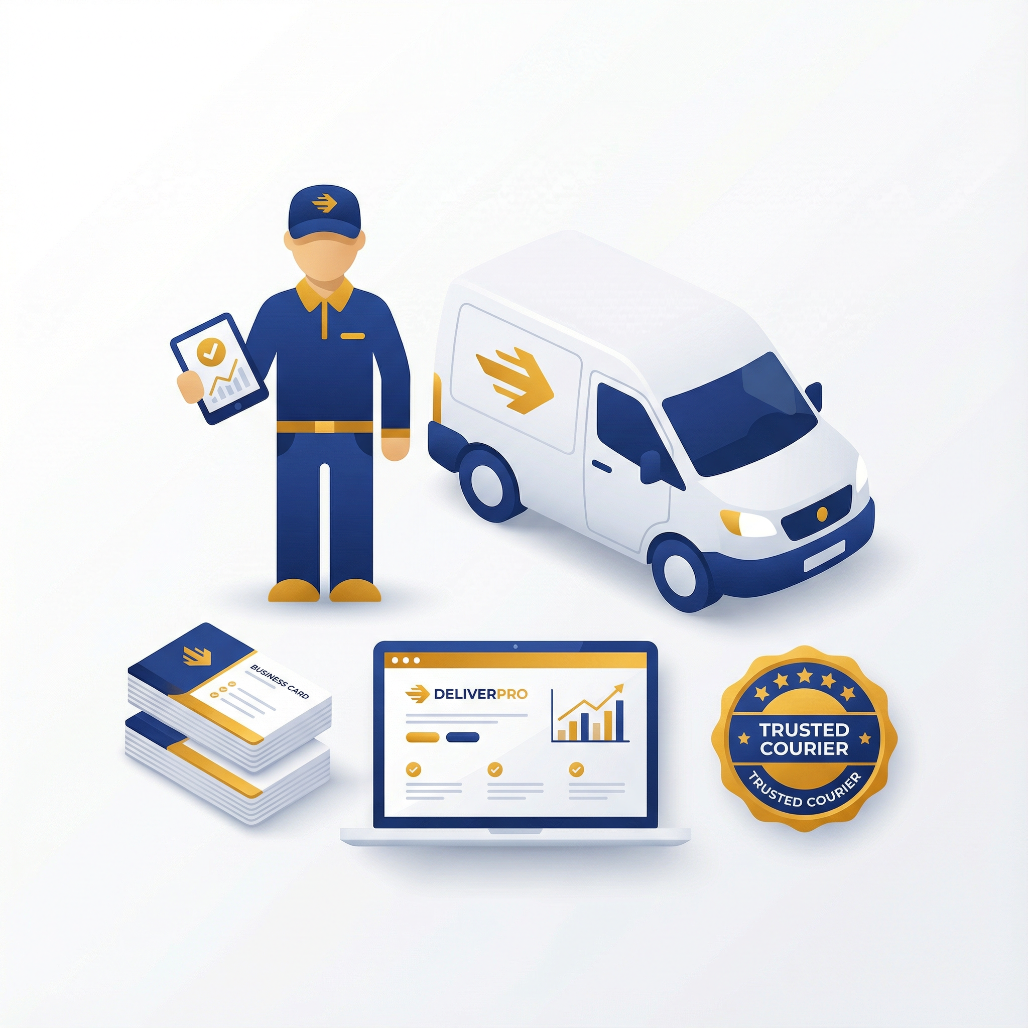 Courier Business Credibility Builder