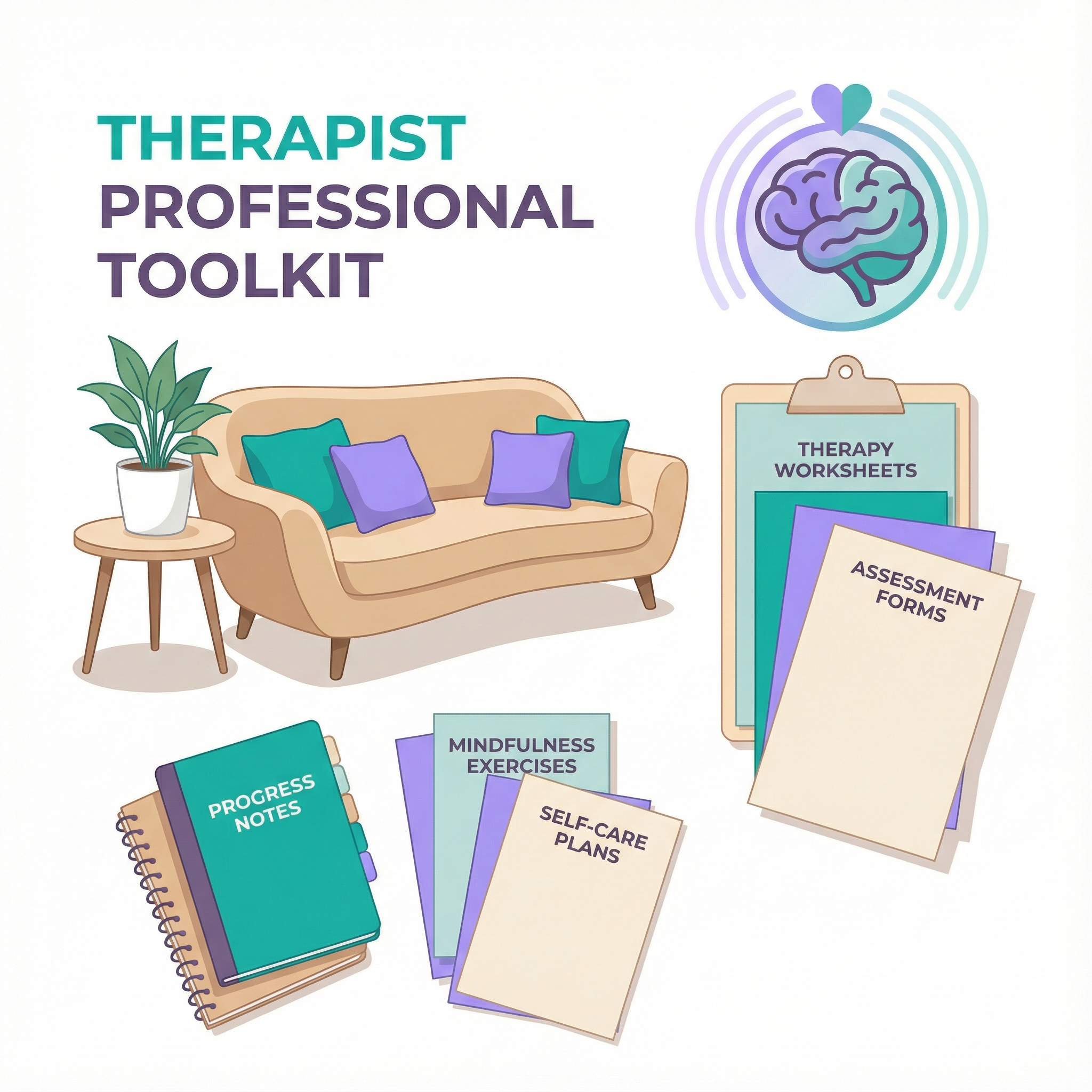 Therapist Professional PDF Toolkit