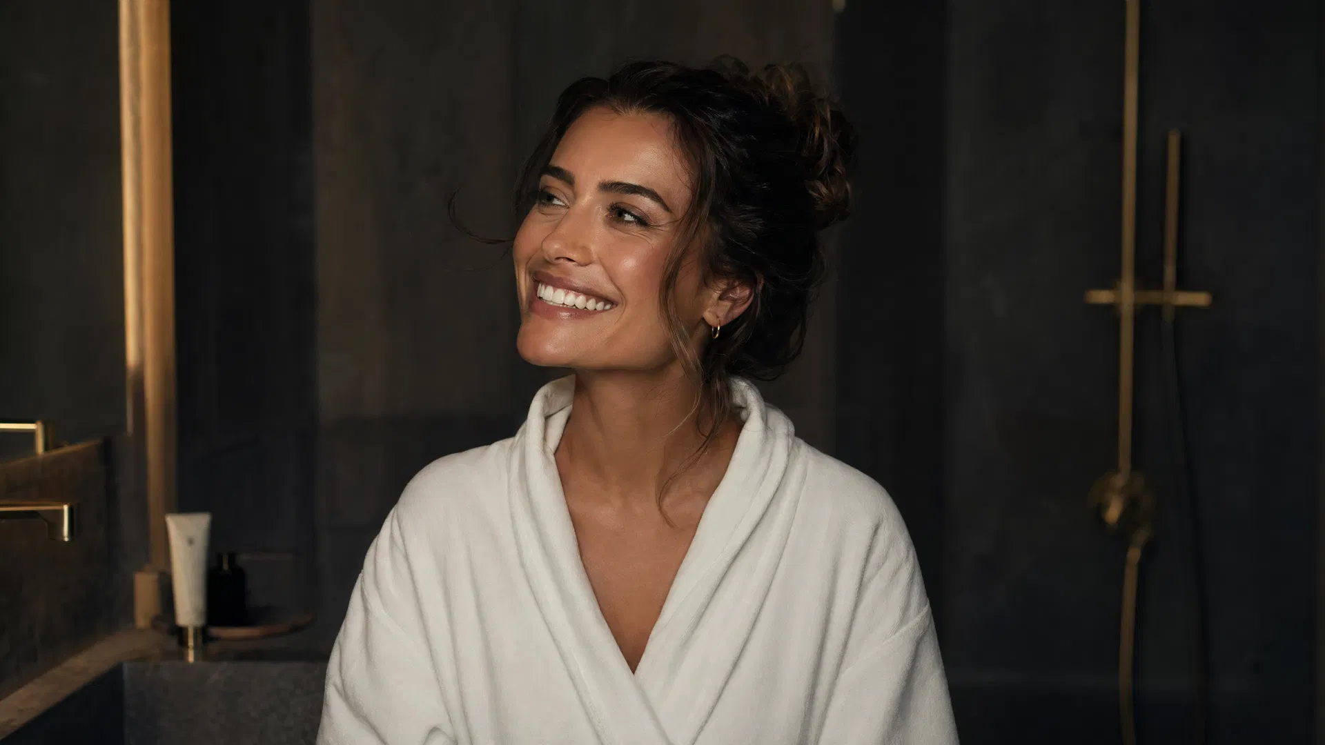 Confident smile — Lumina user