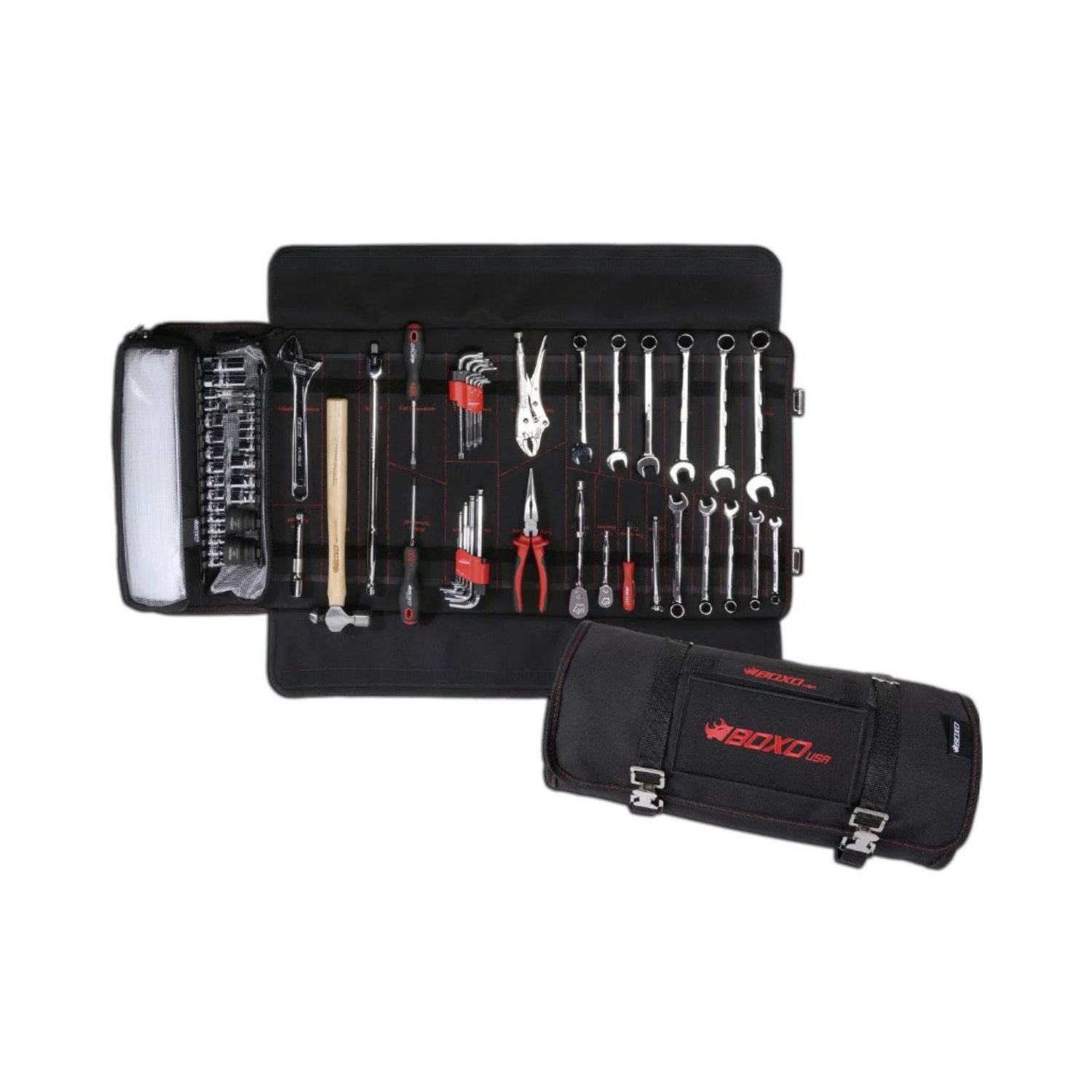 69-Piece Metric Tool Roll