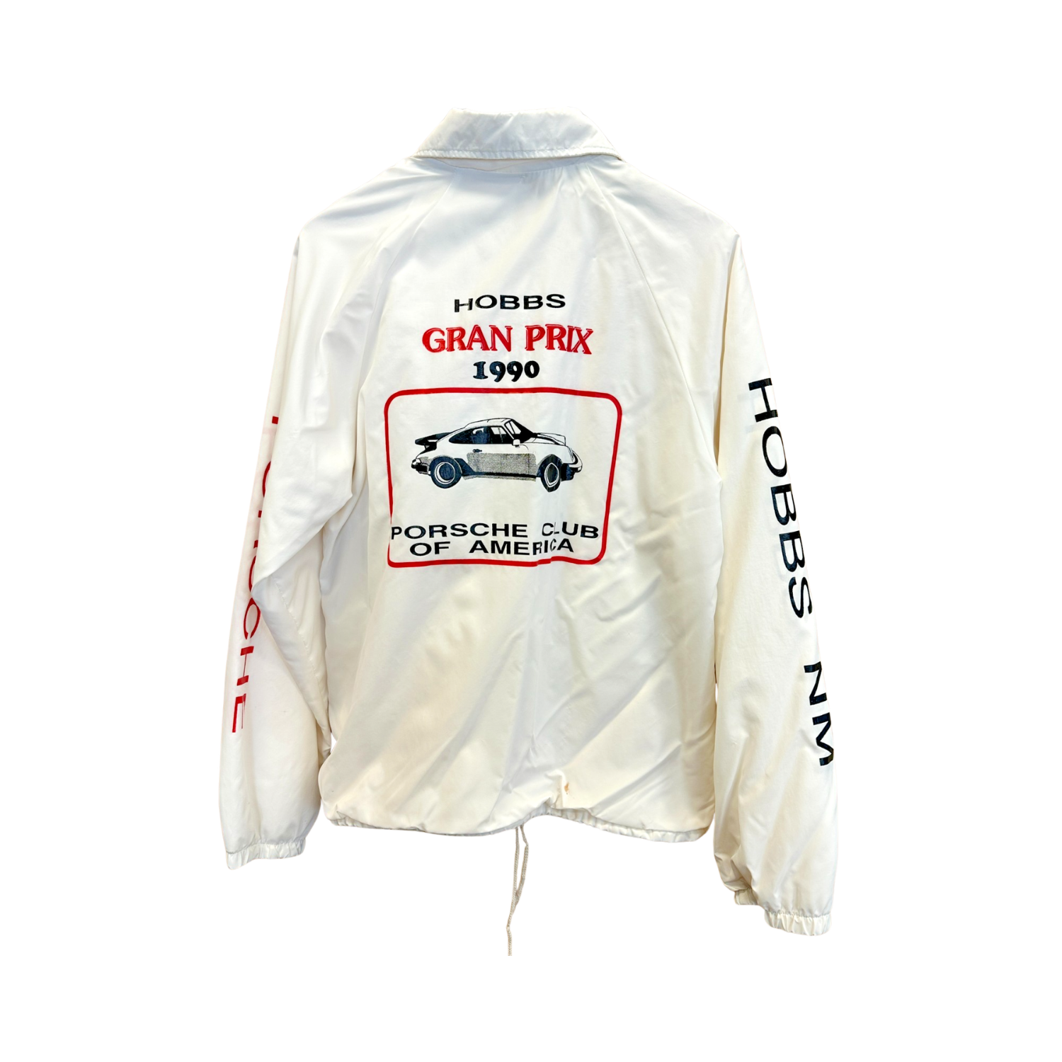 Vintage Porsche Snap Windbreaker