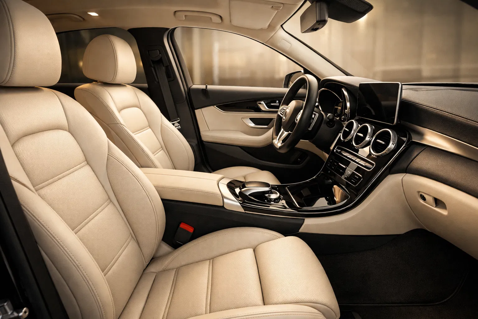 Pristine Clean Car Interior