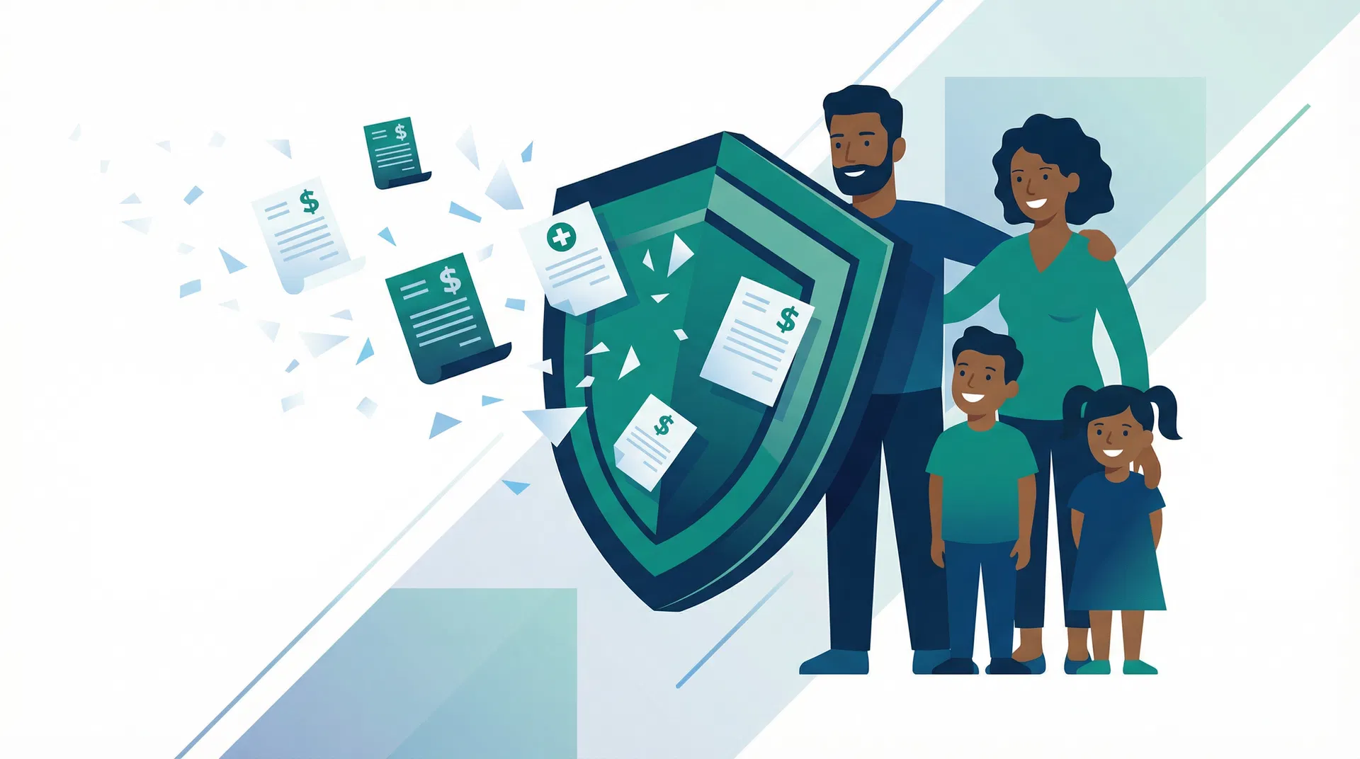Family protected by shield from unfair medical bills