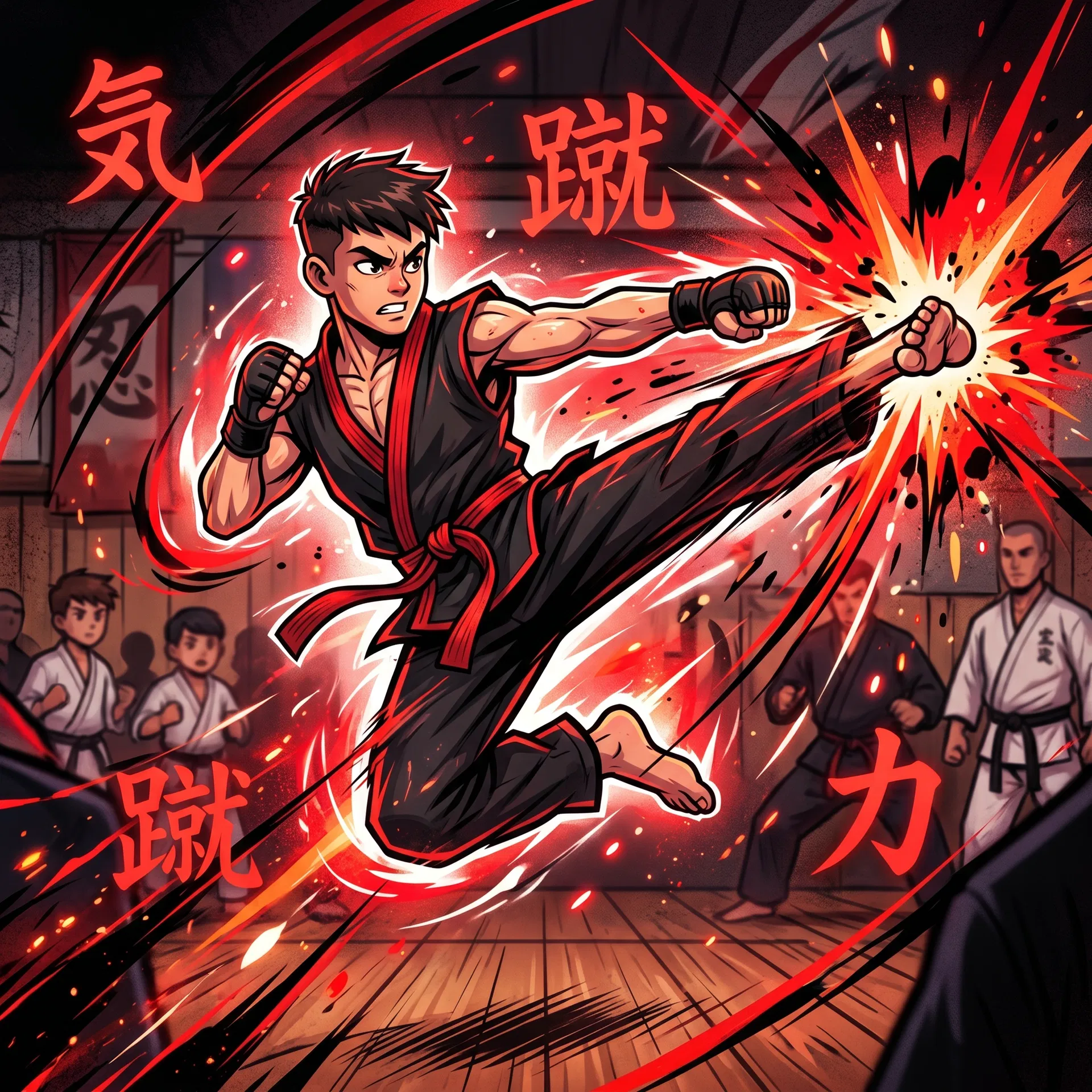 a martial arts program