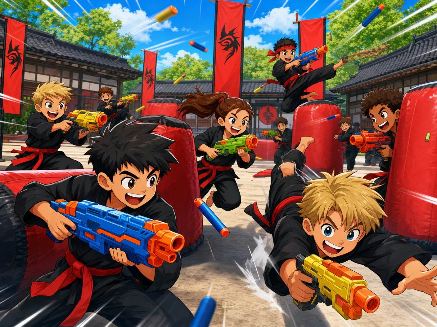 NERF BATTLE WEEK