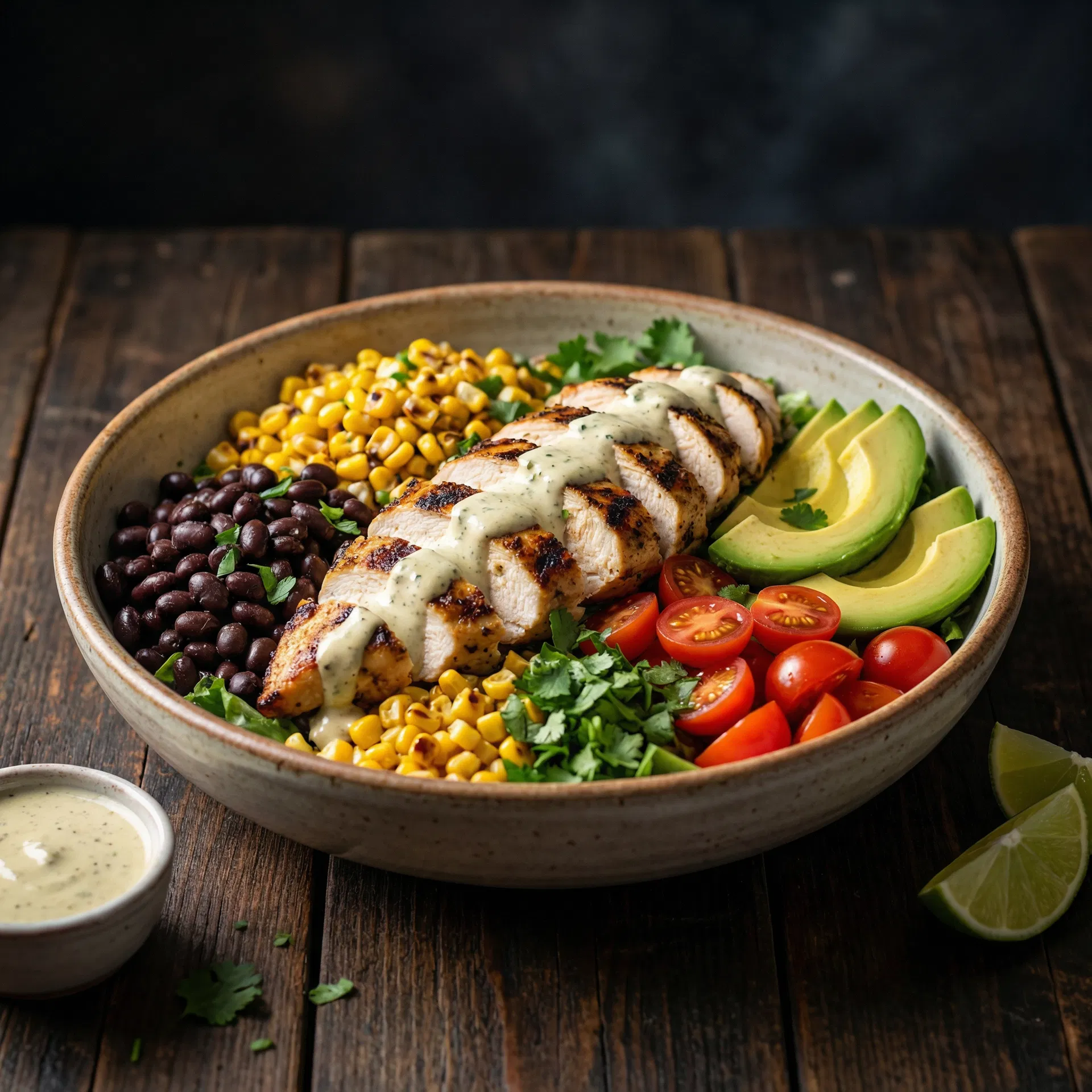 Southwest Chicken & Lime Salad