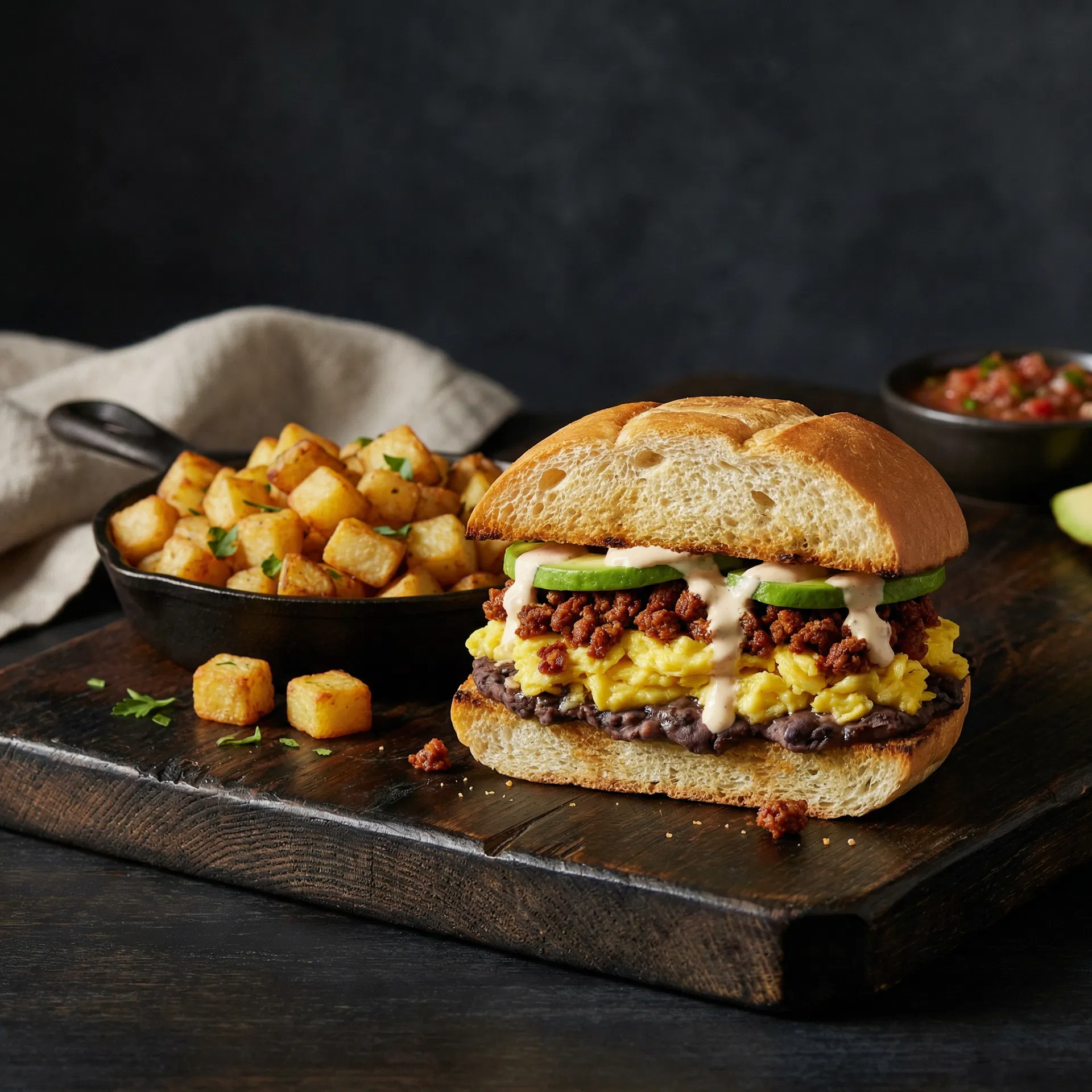 Telera Breakfast Sandwich