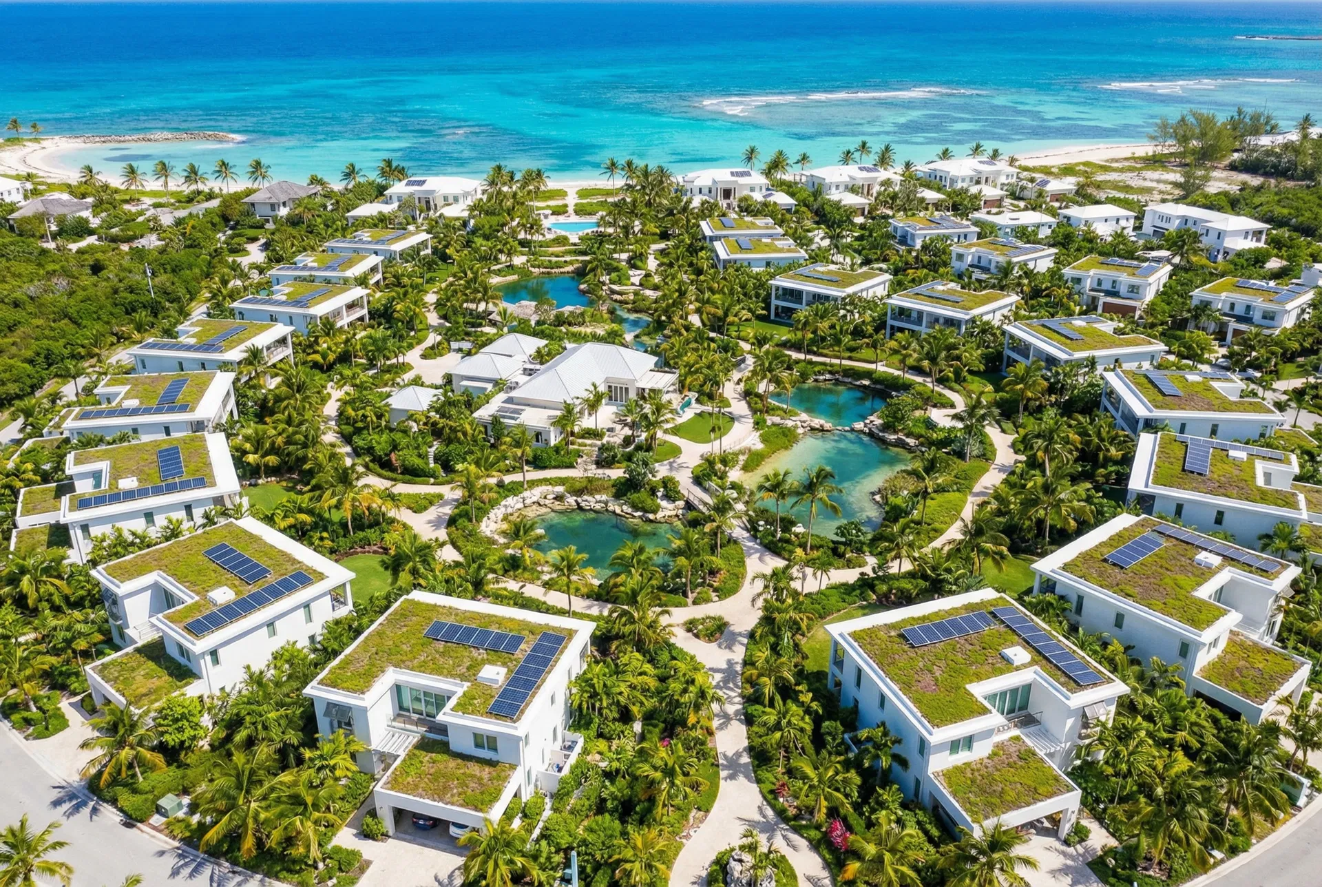 Sustainable community in the Bahamas