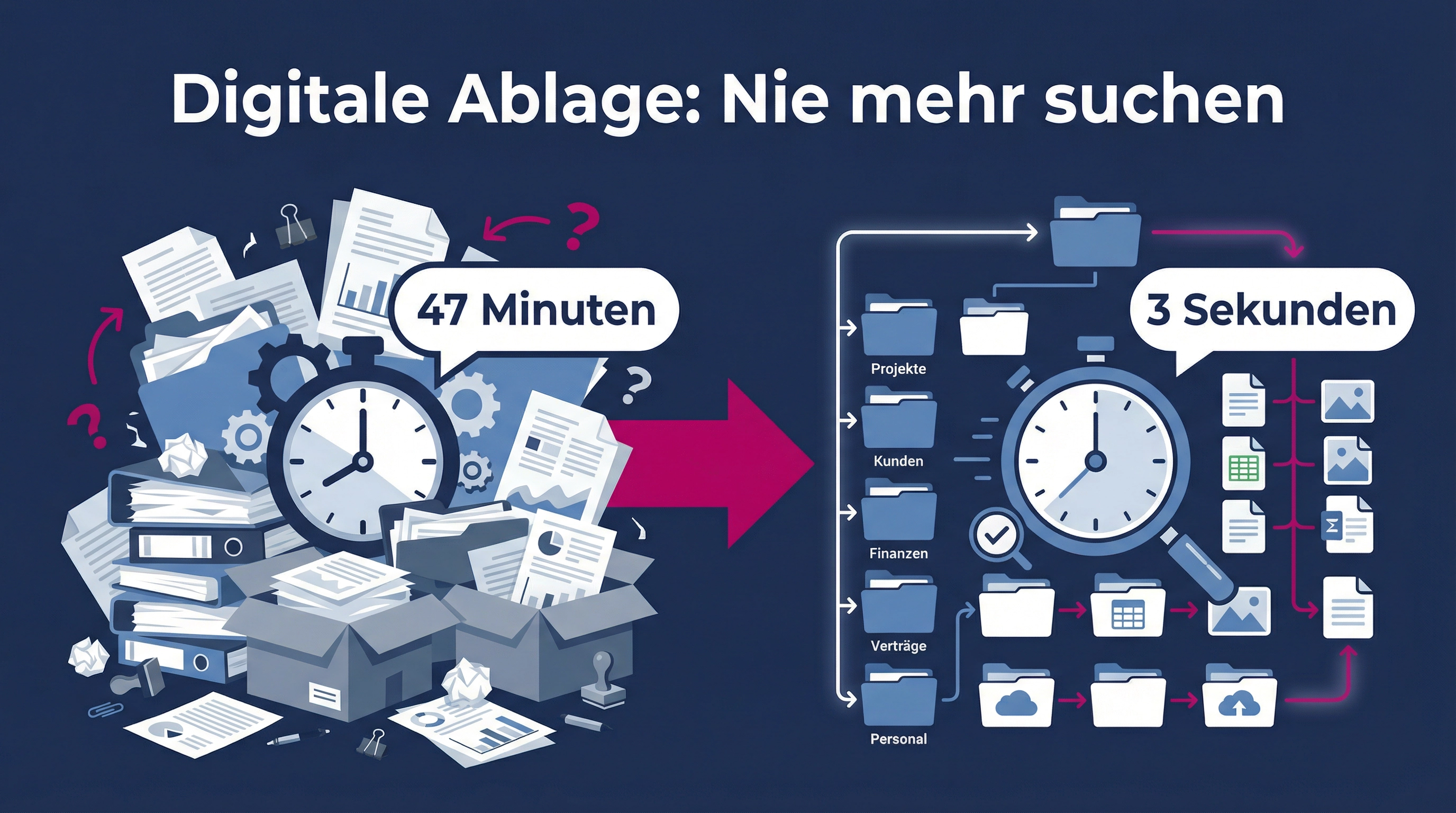Digitale Ablage: Schluss mit 'Wo war das nochmal?'