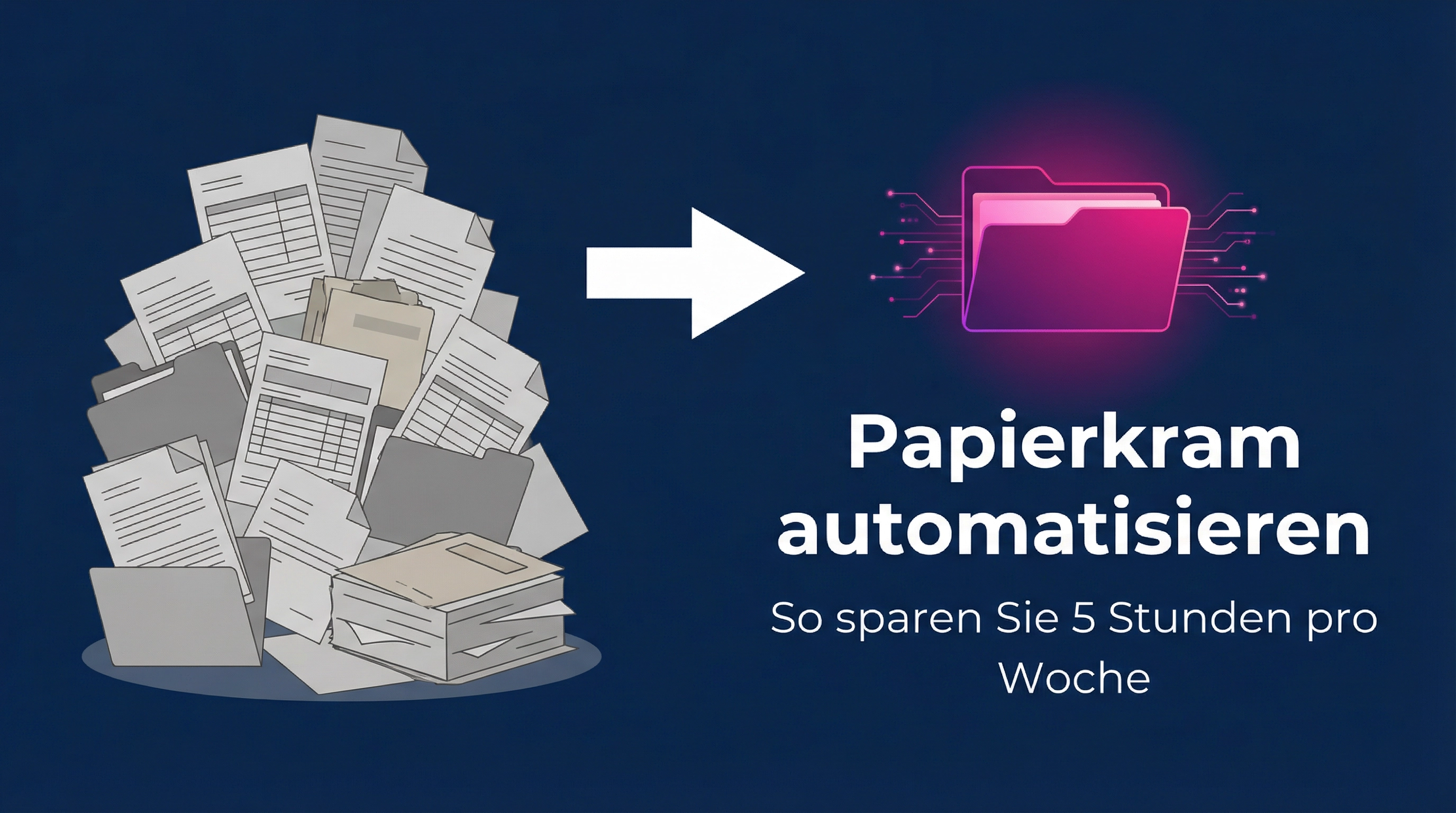 Zu viel Papierkram? So hören Sie auf, Ihre Zeit zu verbrennen