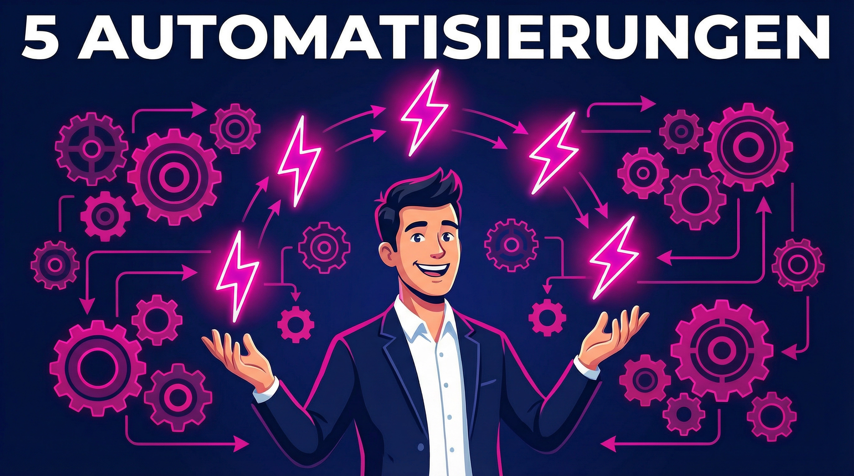 5 Automatisierungen: Was, wenn dein Business plötzlich